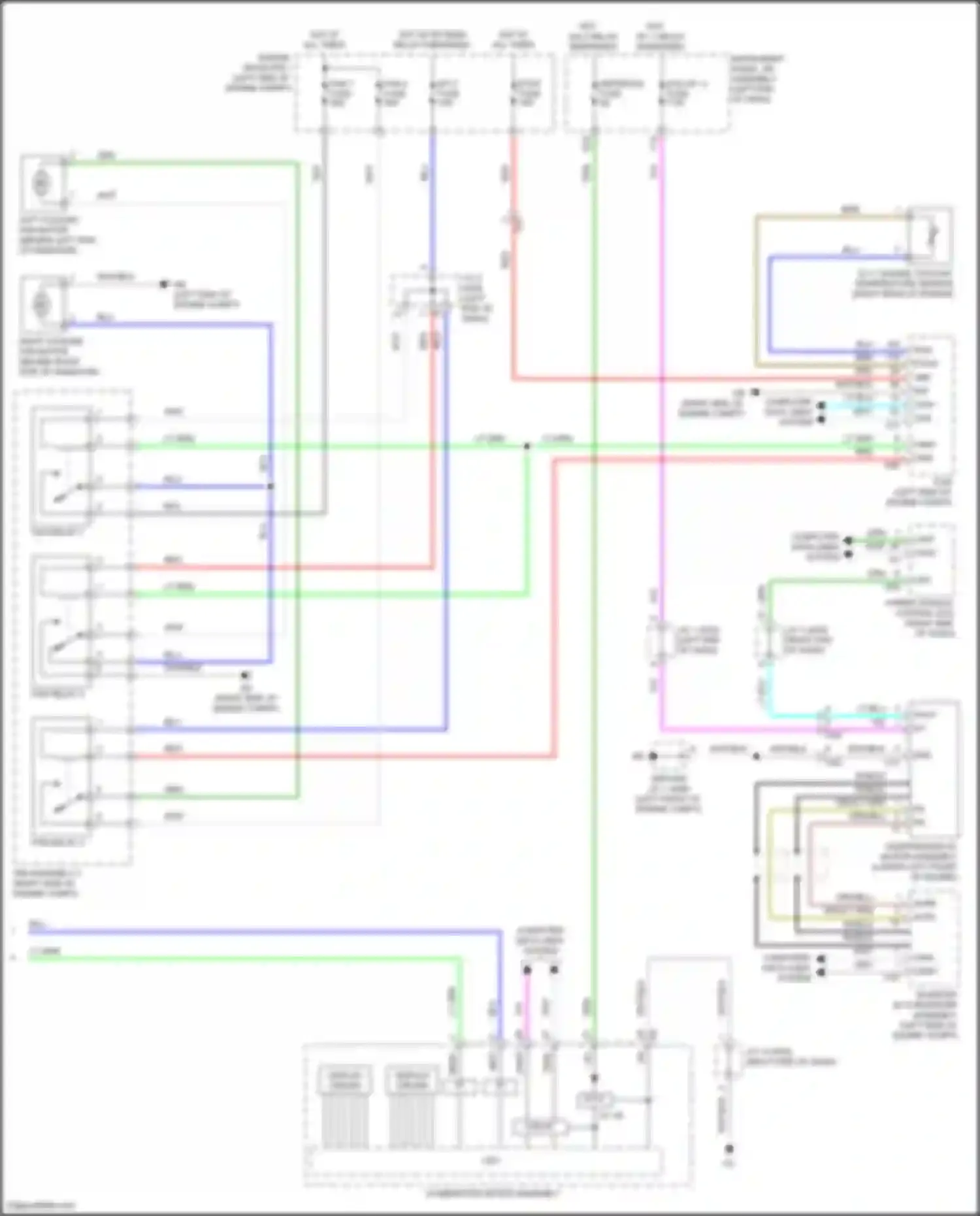 Prius Toyota IV facelift (2018-2023): Automatic a/c circuit (3 of 3)