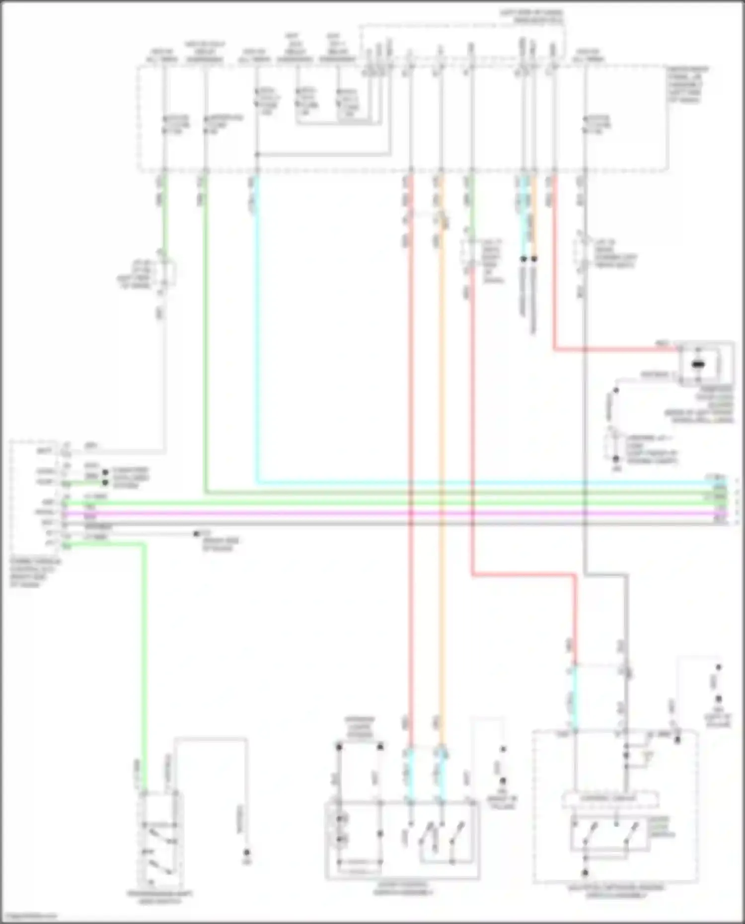 Prius Toyota IV facelift (2018-2023): Forced entry circuit (1 of 4)