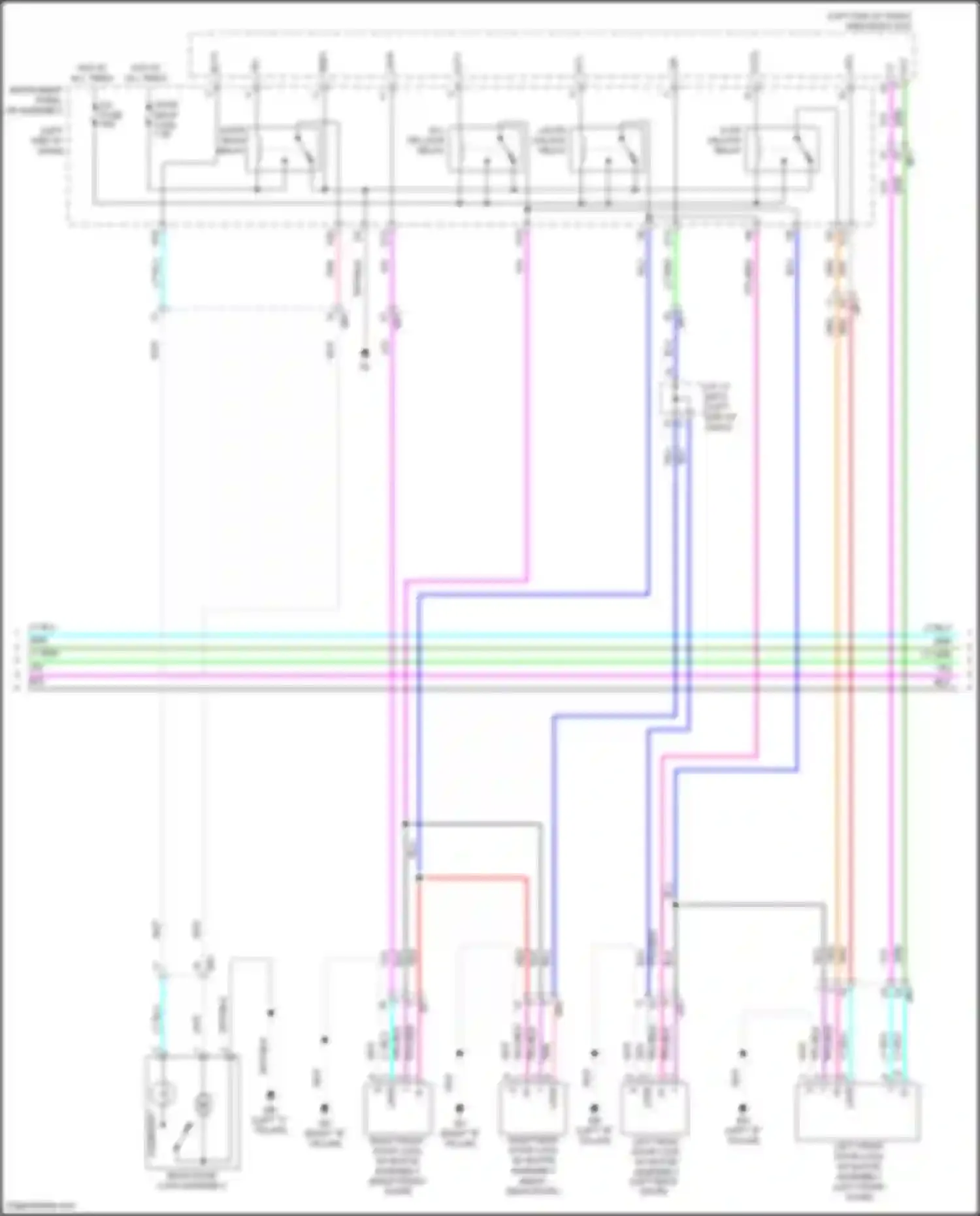Prius Toyota IV facelift (2018-2023): Forced entry circuit (2 of 4)