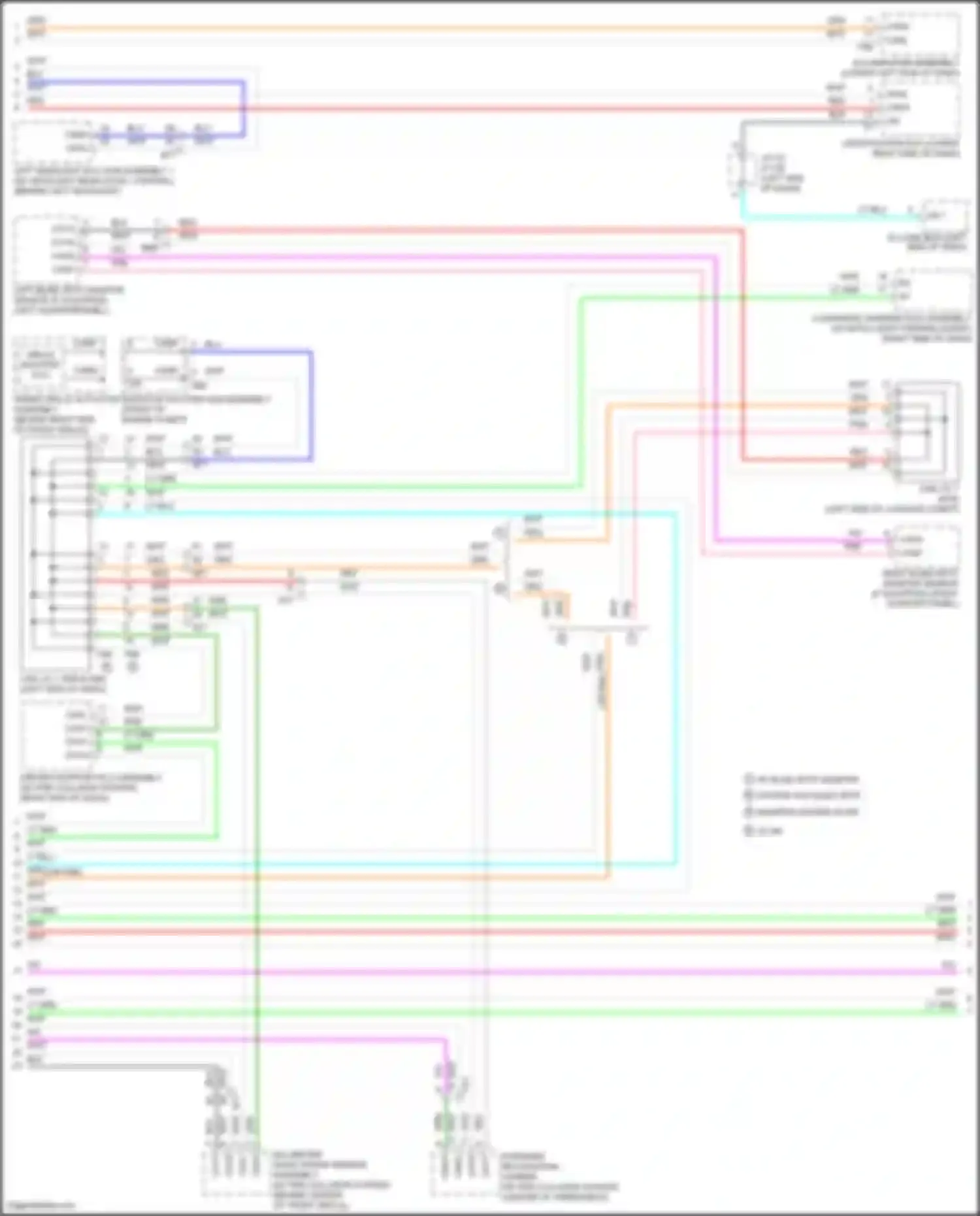 Prius Toyota IV facelift (2018-2023): Computer data lines circuit (2 of 3)