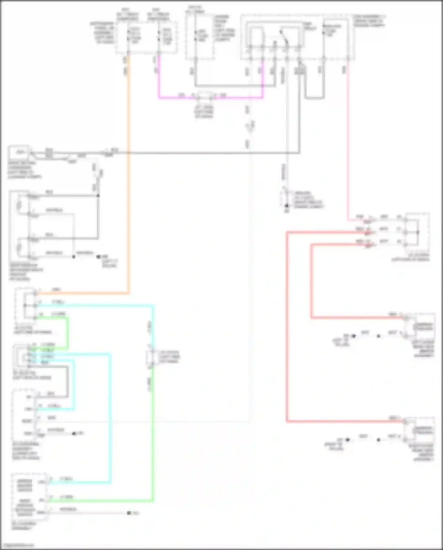 Prius Toyota IV facelift (2018-2023): Defoggers circuit
