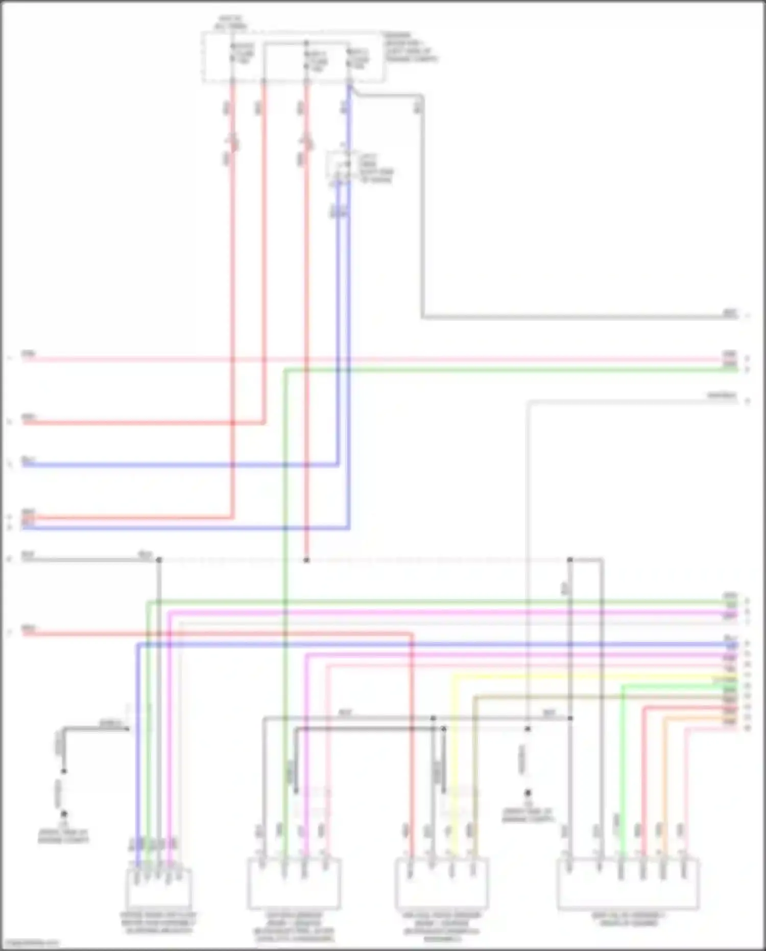 Prius Toyota IV facelift (2018-2023): Wiring diagram engine performance 1.8l hybrid, engine controls circuit (3 of 6)