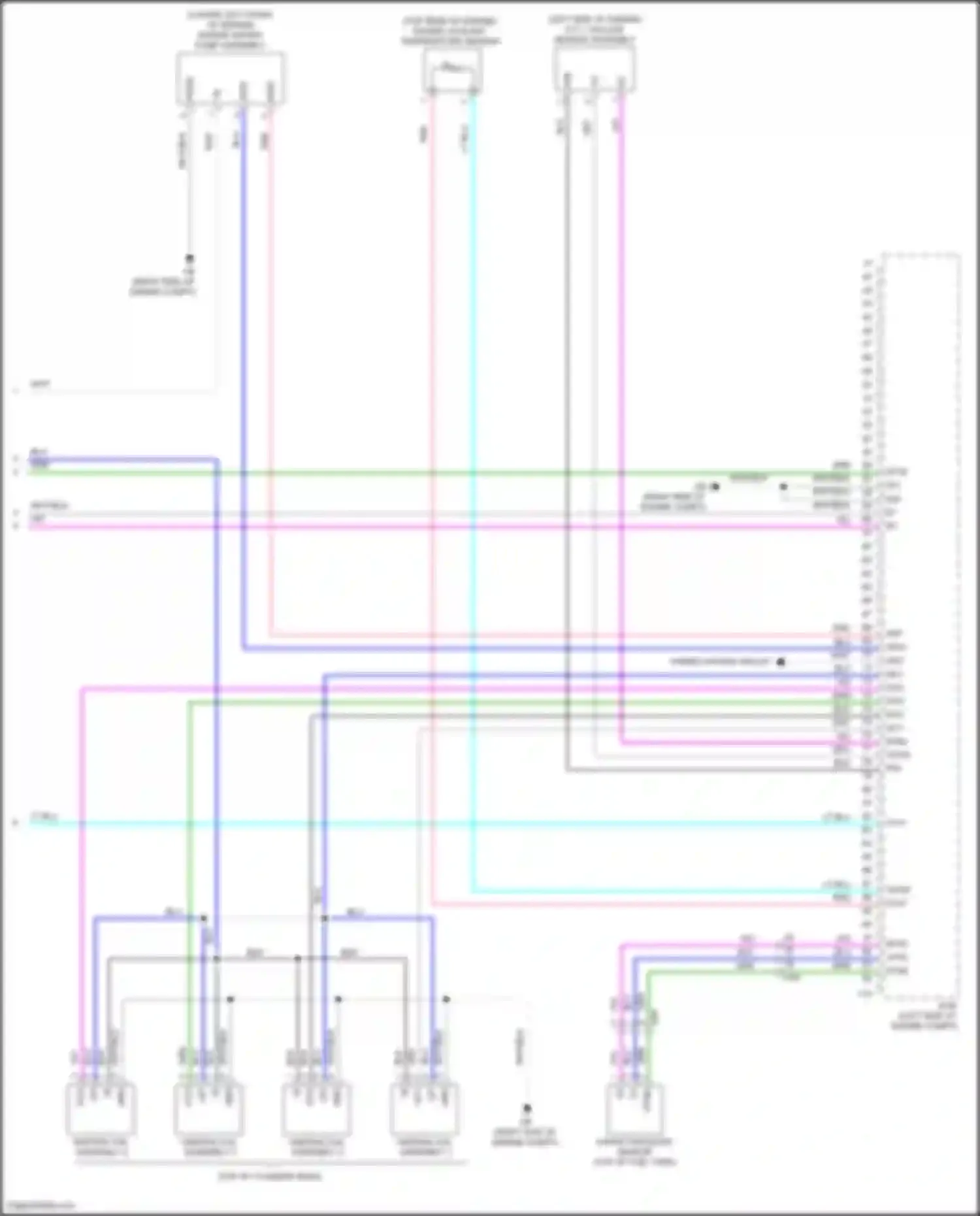 Prius Toyota IV facelift (2018-2023): Wiring diagram engine performance 1.8l hybrid, engine controls circuit (6 of 6)