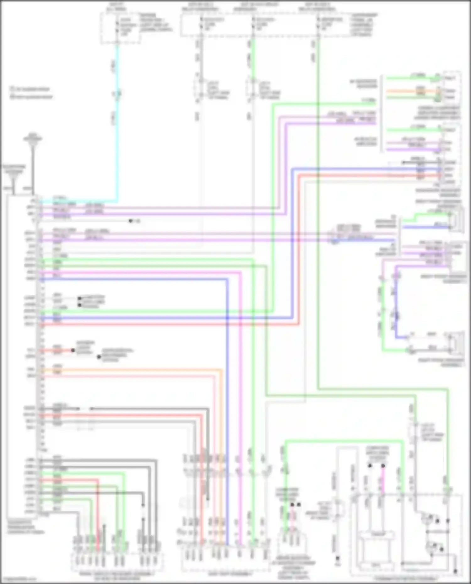 Prius Toyota IV facelift (2018-2023): Telematics circuit