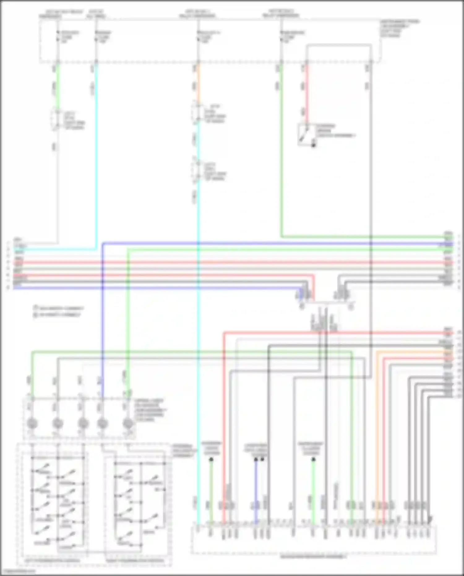 Prius Toyota IV facelift (2018-2023): Radio circuit, w/ built-in amplifier & navigation (2 of 3)