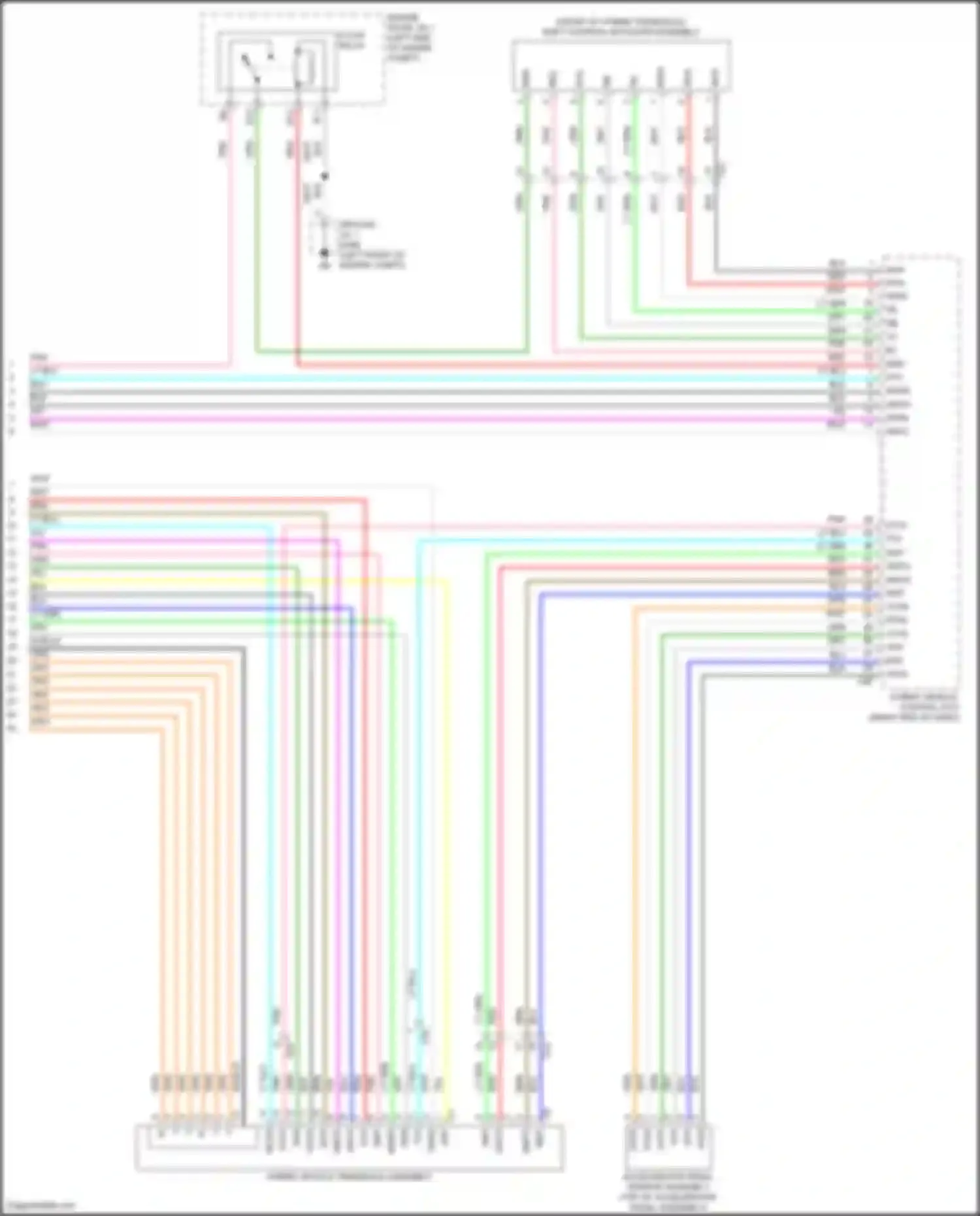 Prius Toyota IV facelift (2018-2023): Transmission circuit (4 of 4)