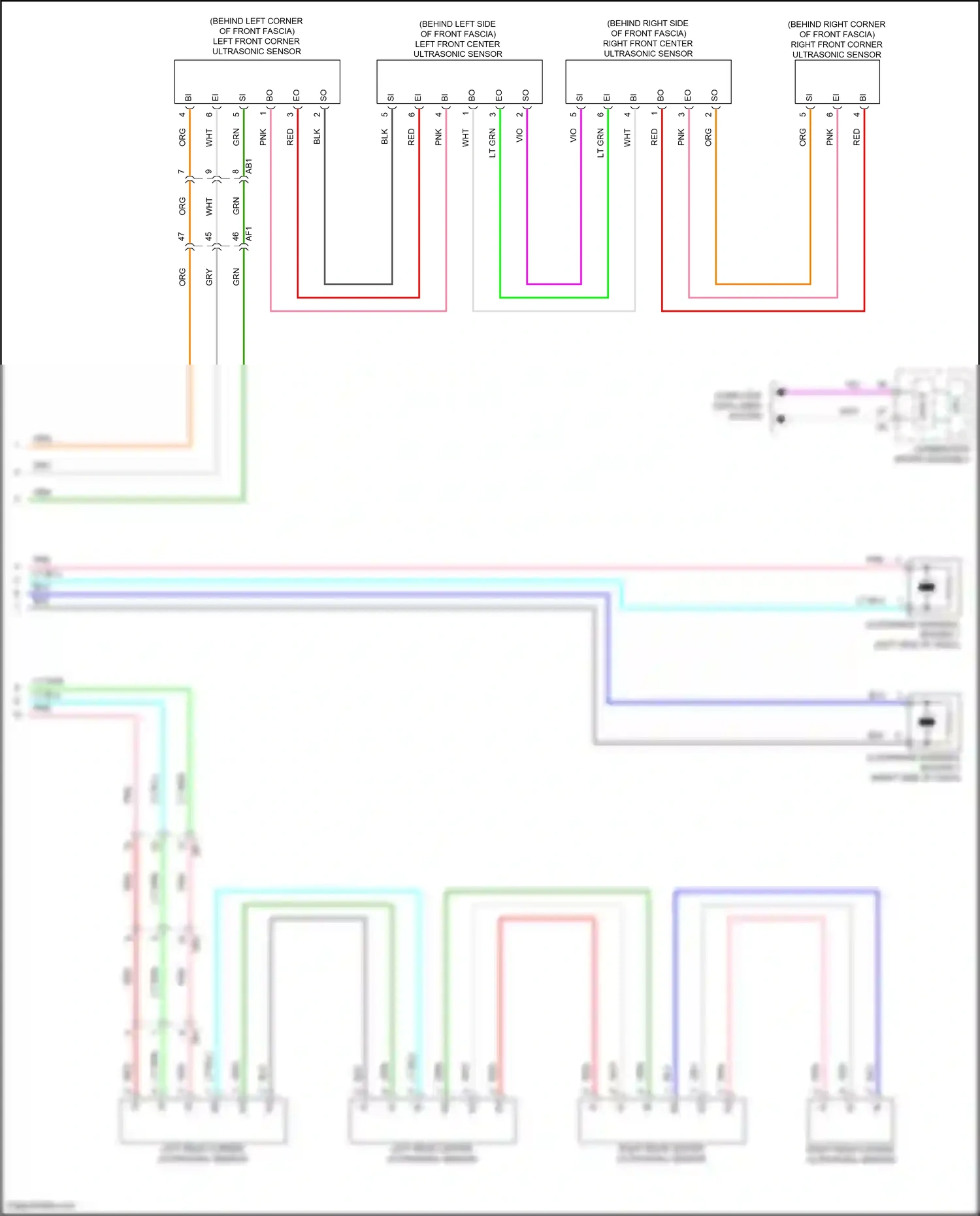 Toyota Prius IV facelift (2018-2023) computer data lines system wiring diagram  (10 of 74)