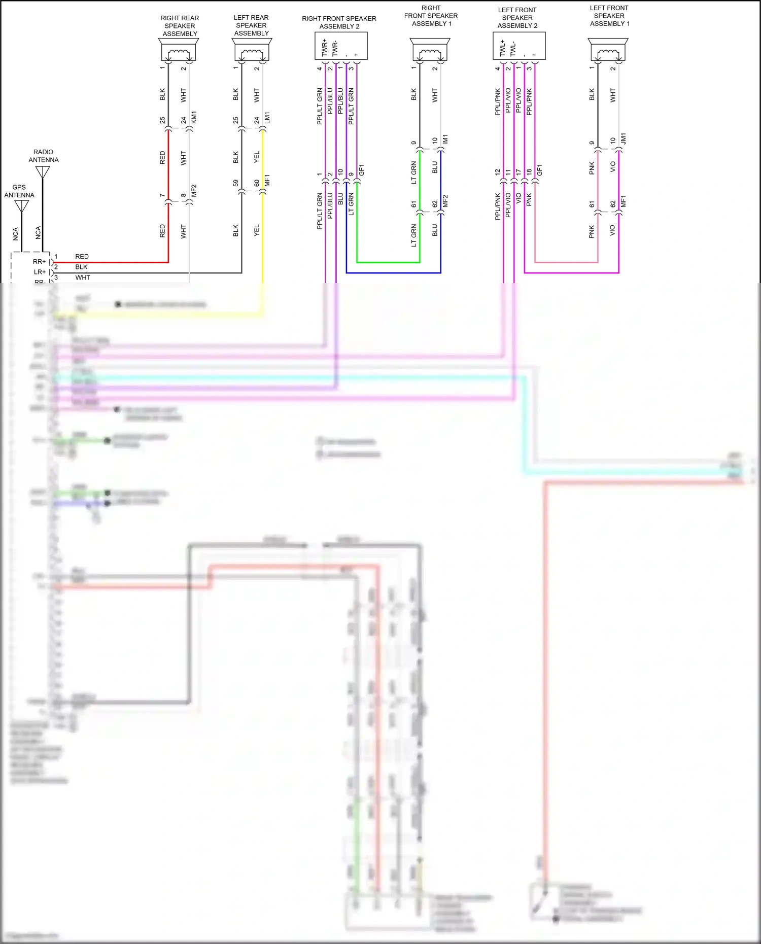 Toyota Prius IV (2015-2019) computer data lines system wiring diagram  (24 of 66)