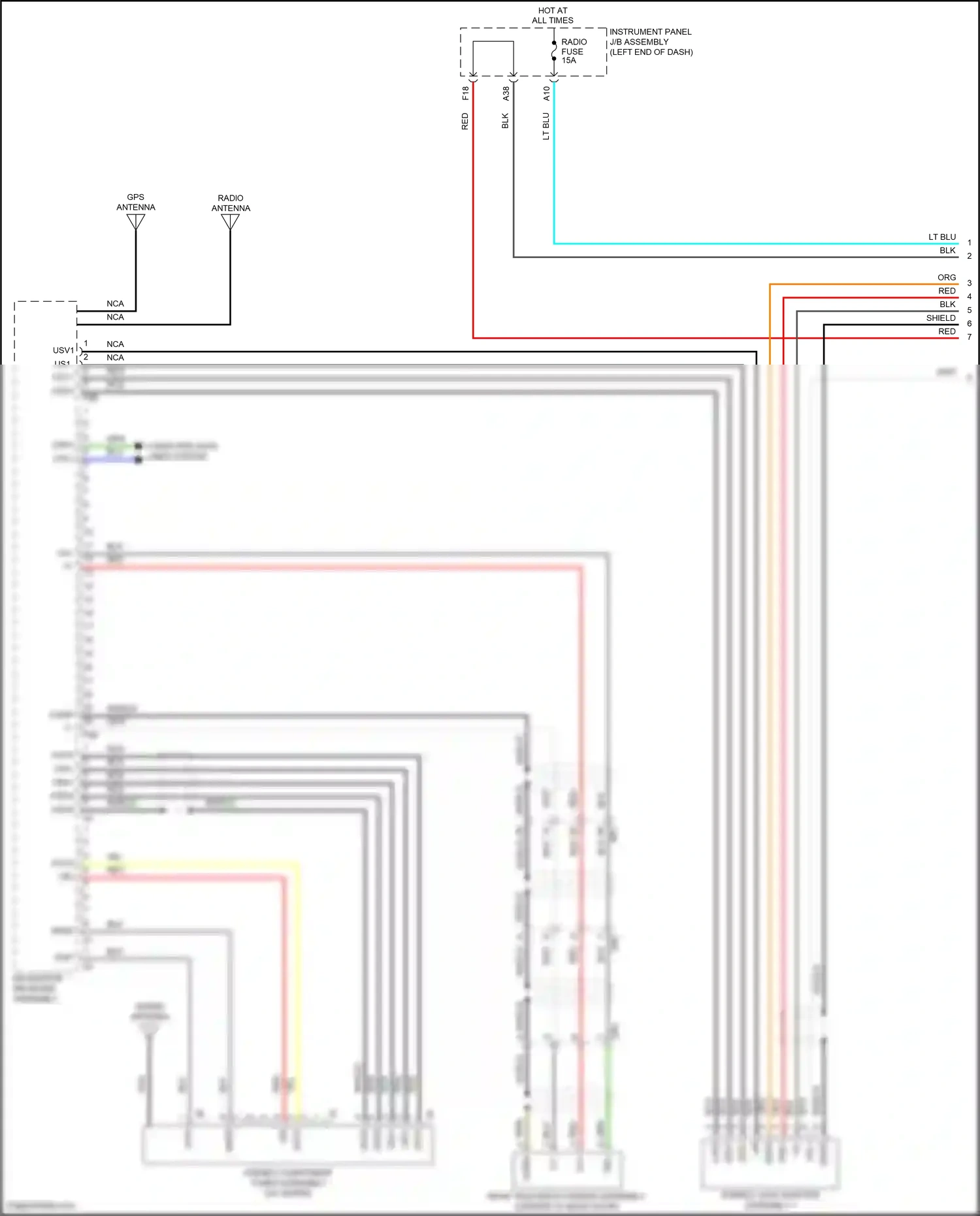 Toyota Prius IV (2015-2019) computer data lines system wiring diagram  (38 of 66)