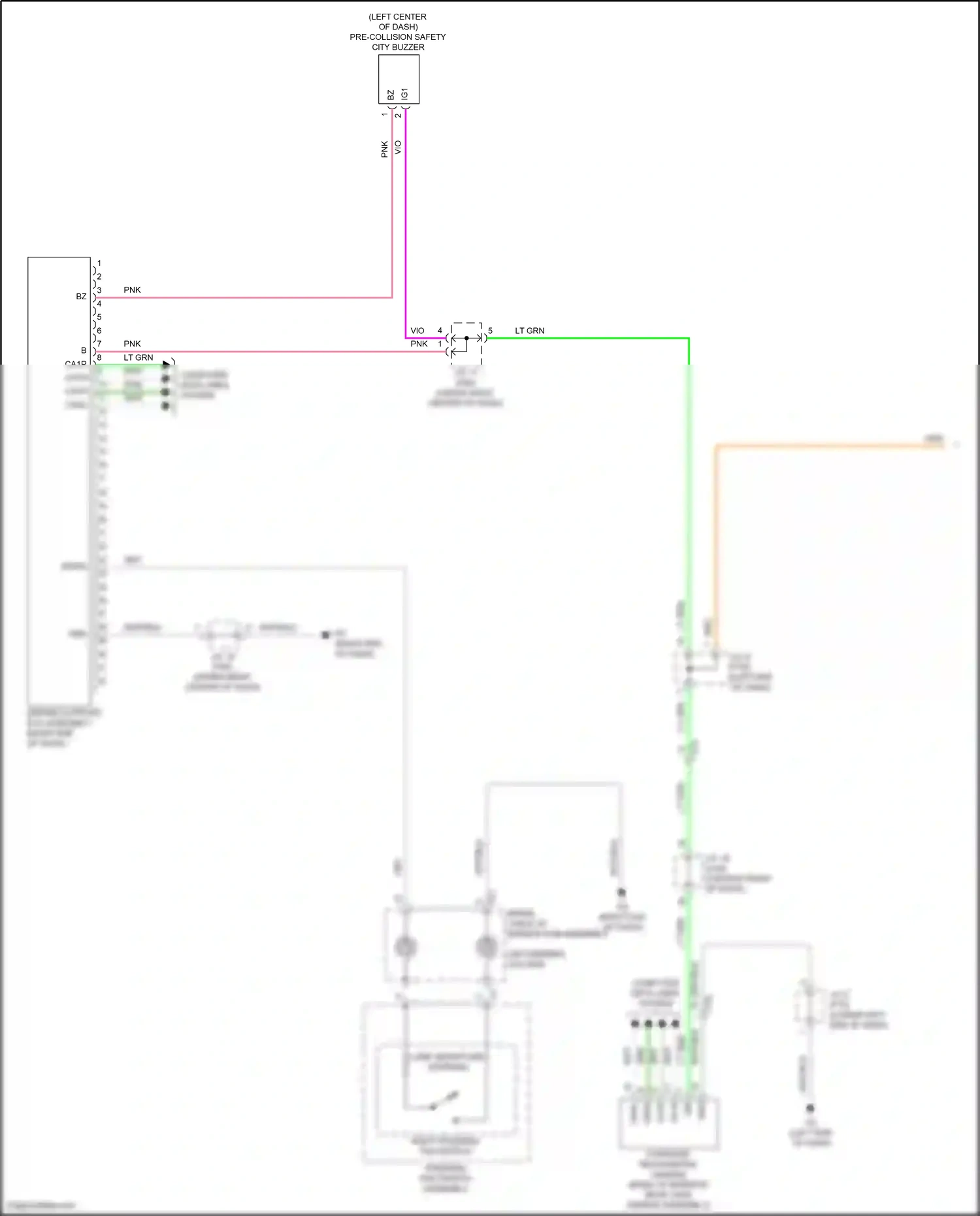 Toyota Prius IV (2015-2019) computer data lines system wiring diagram  (22 of 66)