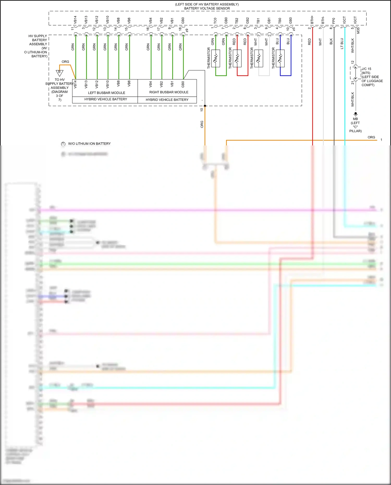 Toyota Prius IV (2015-2019) computer data lines system wiring diagram  (62 of 66)