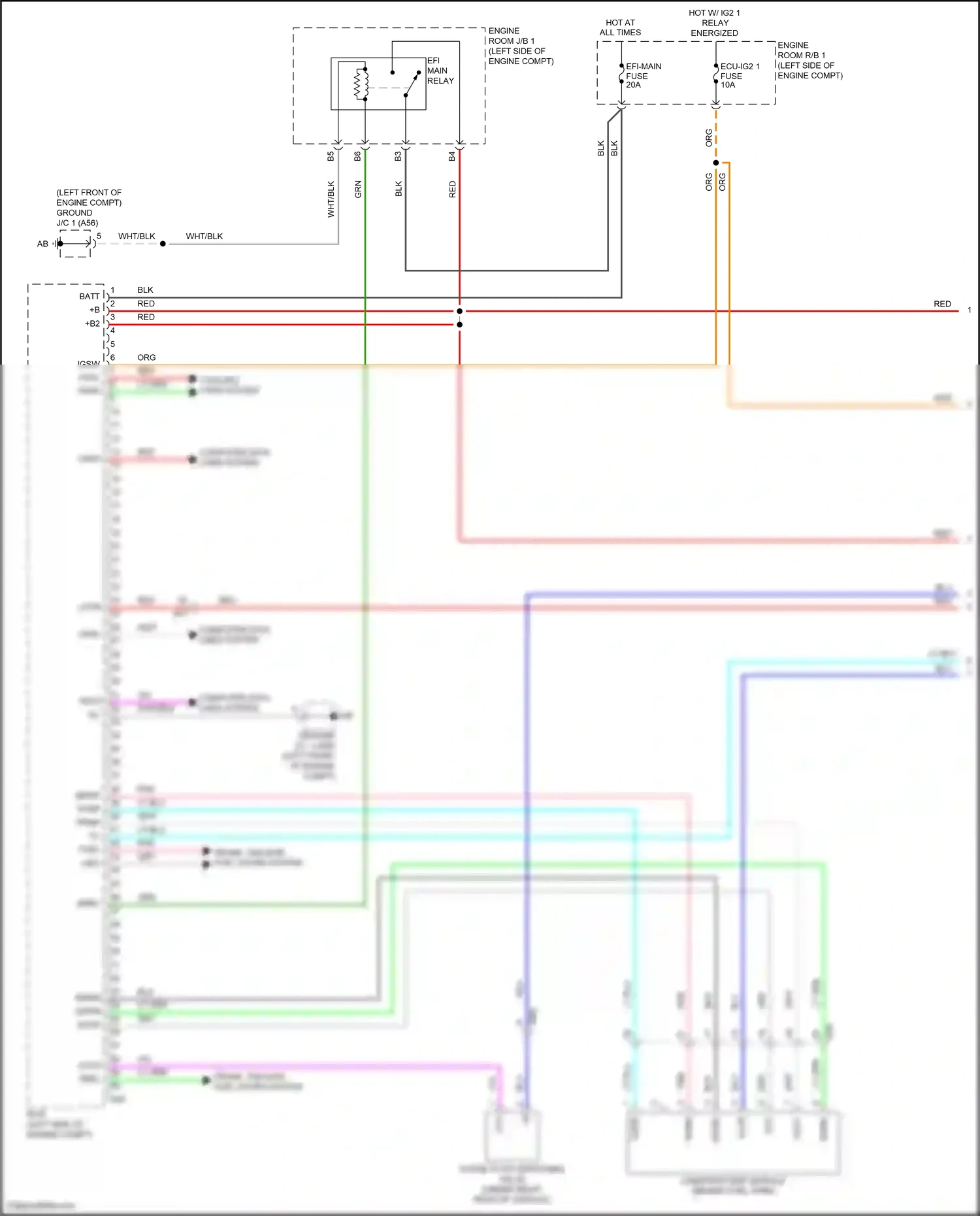 Toyota Prius IV (2015-2019) computer data lines system wiring diagram  (61 of 66)