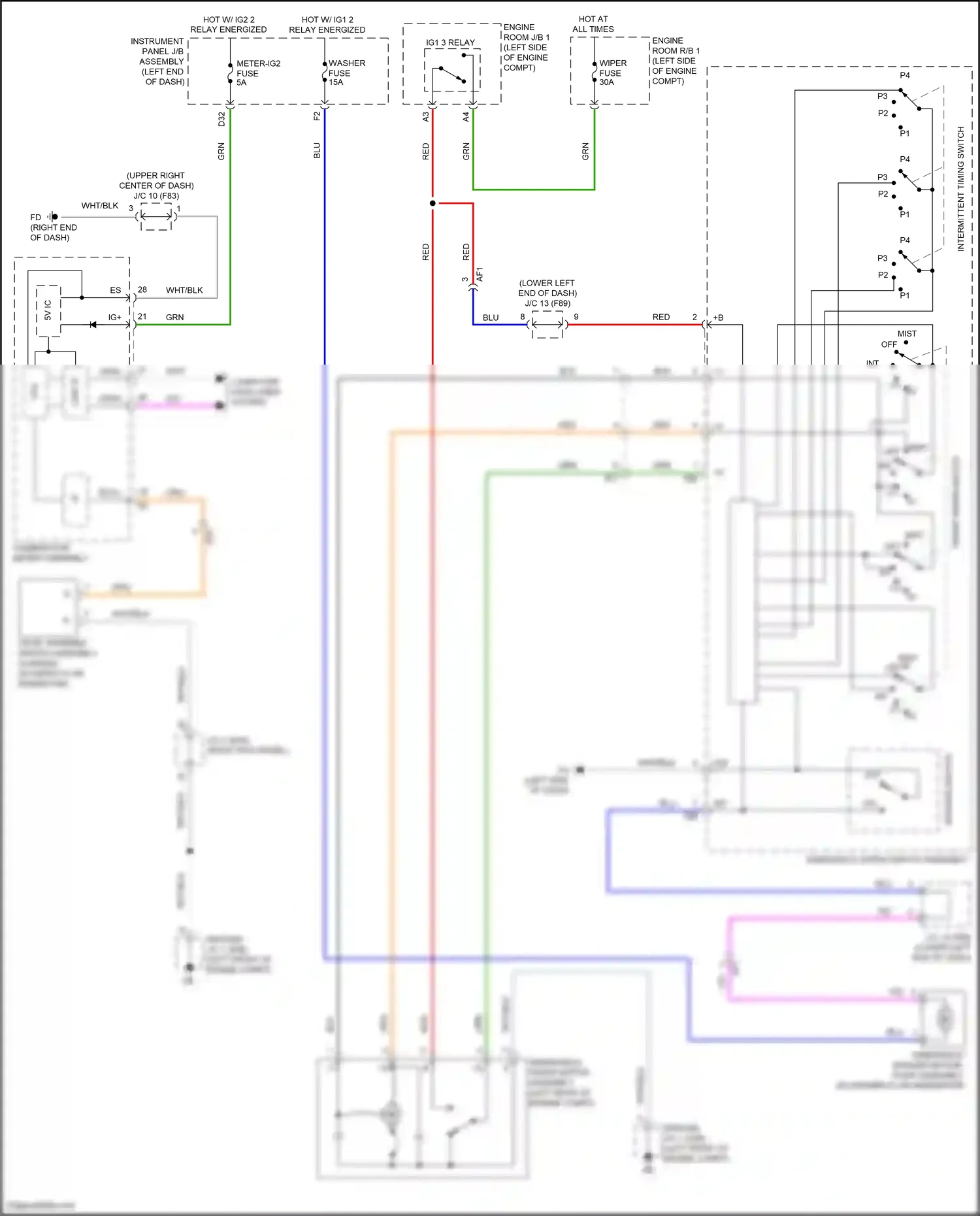 Toyota Prius IV (2015-2019) computer data lines system wiring diagram  (47 of 66)