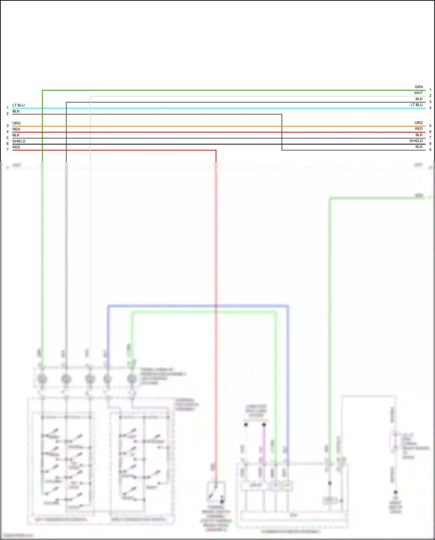 Toyota Prius IV (2015-2019) computer data lines system wiring diagram  (26 of 66)