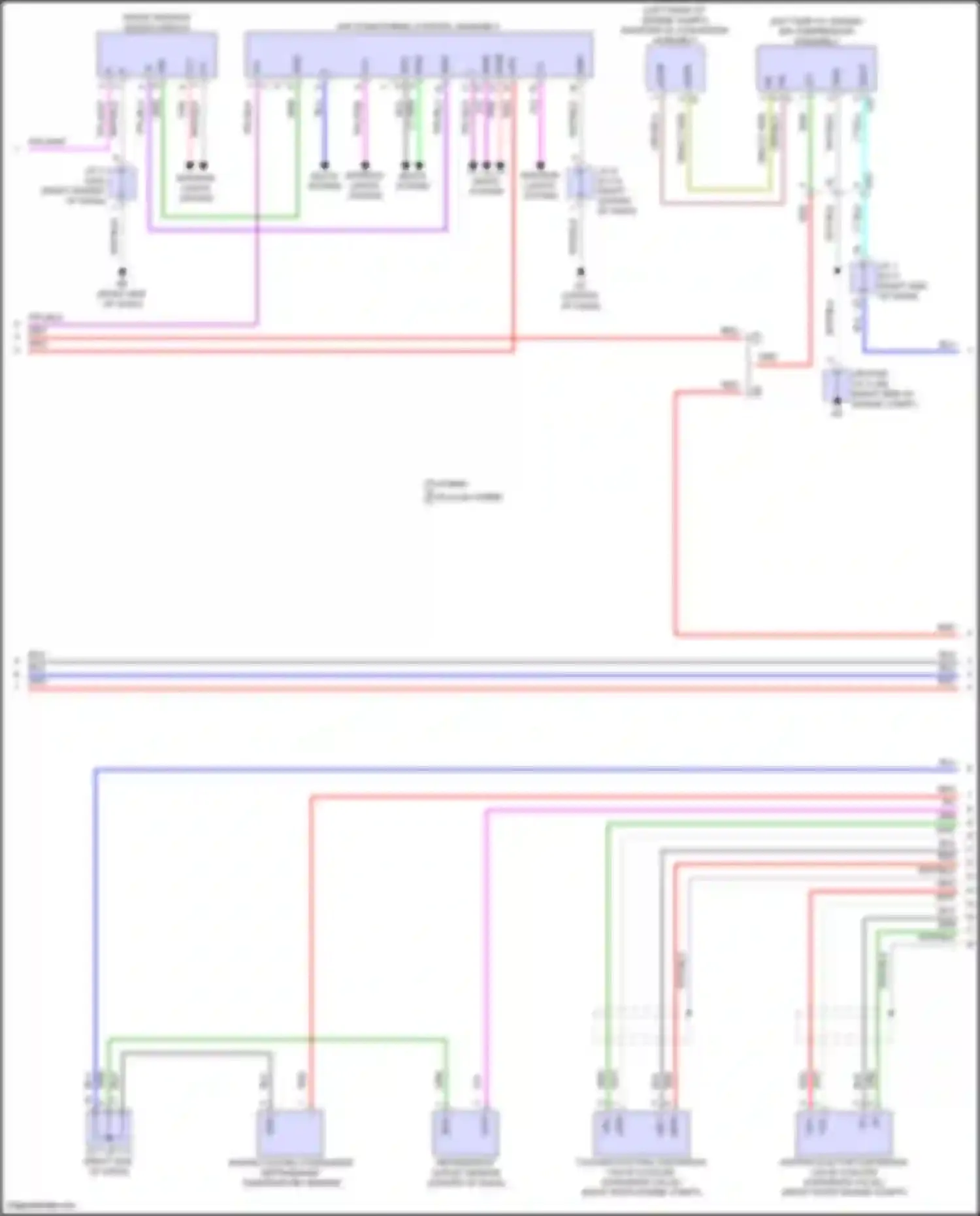 Prius Toyota V (2023-2024): Automatic a/c circuit (2 of 5)