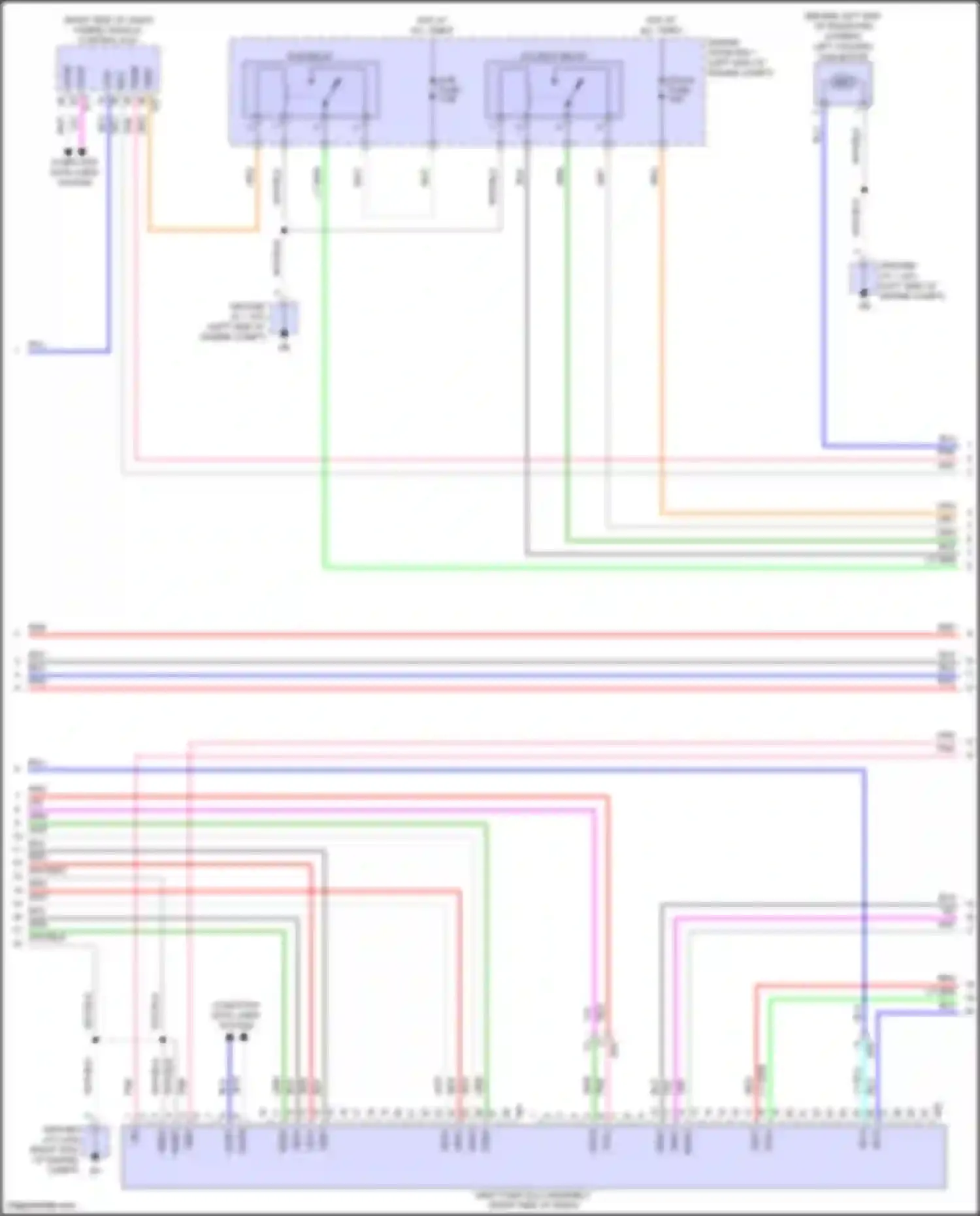 Prius Toyota V (2023-2024): Automatic a/c circuit (3 of 5)