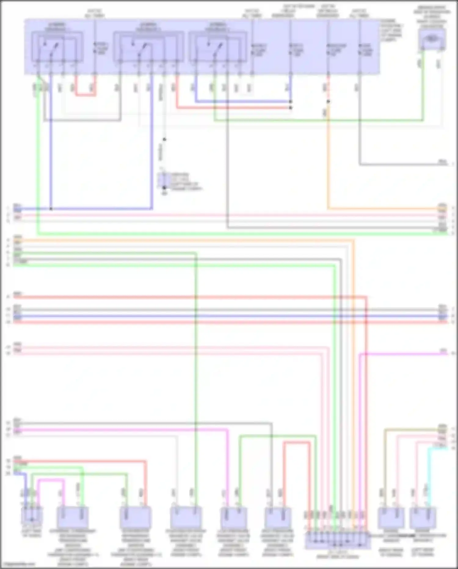 Prius Toyota V (2023-2024): Automatic a/c circuit (4 of 5)