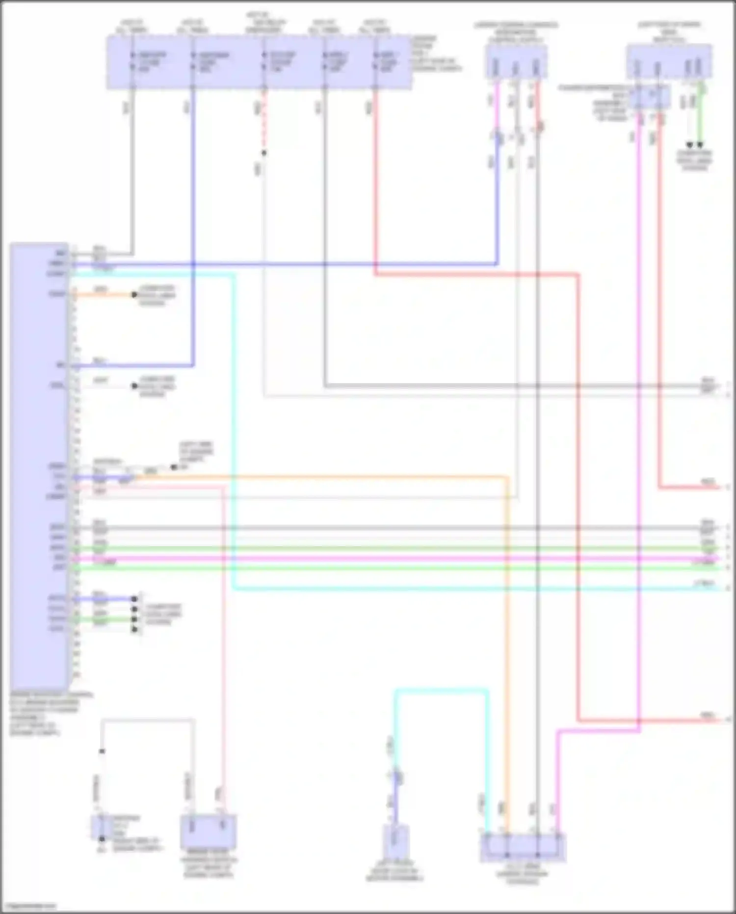 Prius Toyota V (2023-2024): Anti-lock brakes circuit (1 of 3)