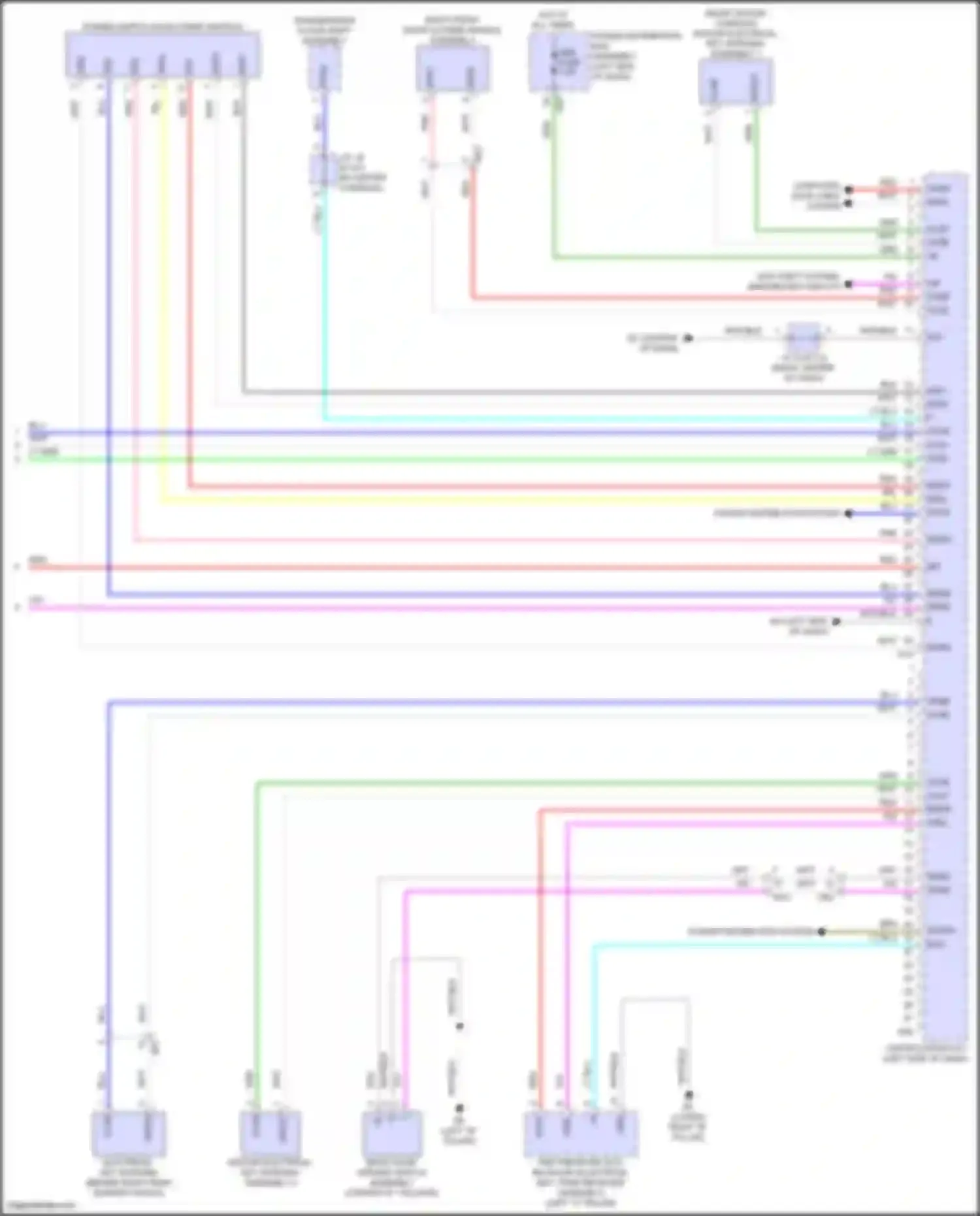 Prius Toyota V (2023-2024): Forced entry circuit, w/ smart key system (5 of 5)