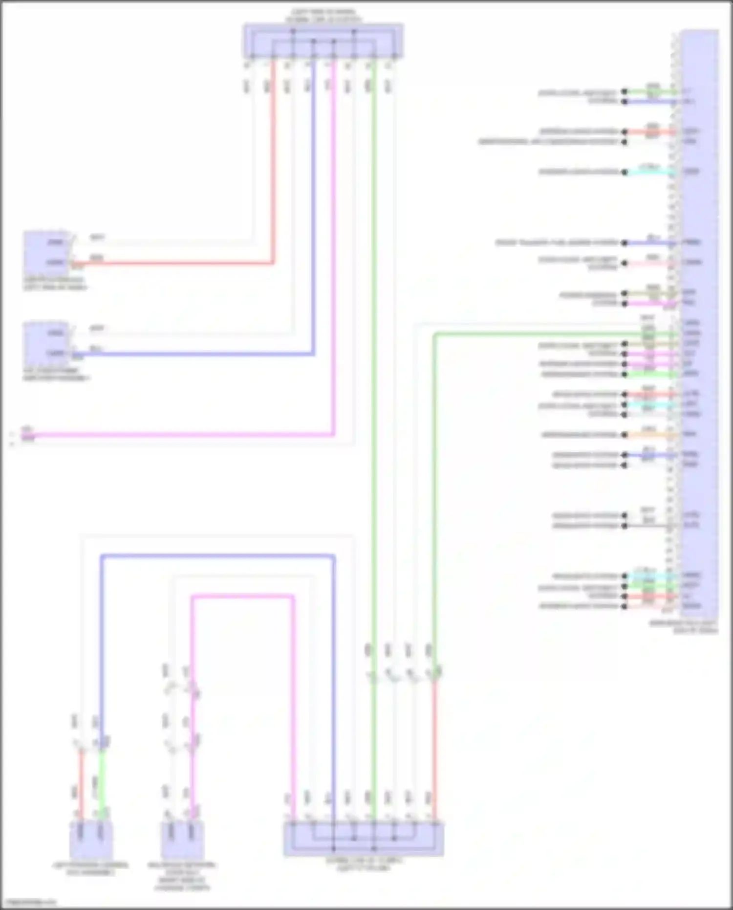 Prius Toyota V (2023-2024): Body ecu circuit (2 of 2)