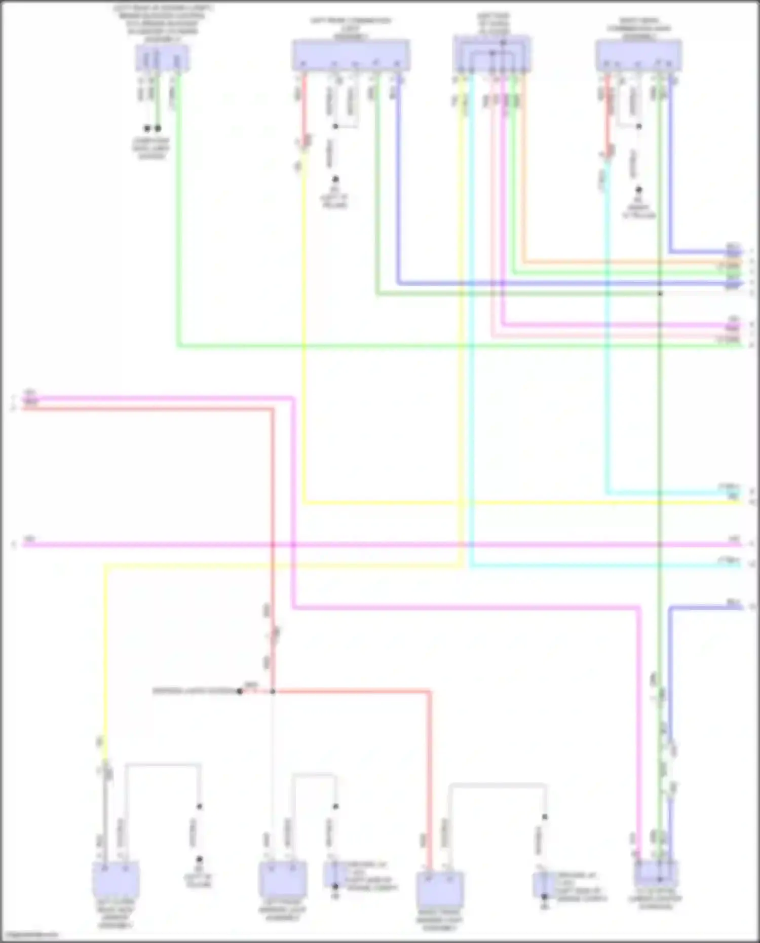 Prius Toyota V (2023-2024): Exterior lamps circuit (2 of 4)
