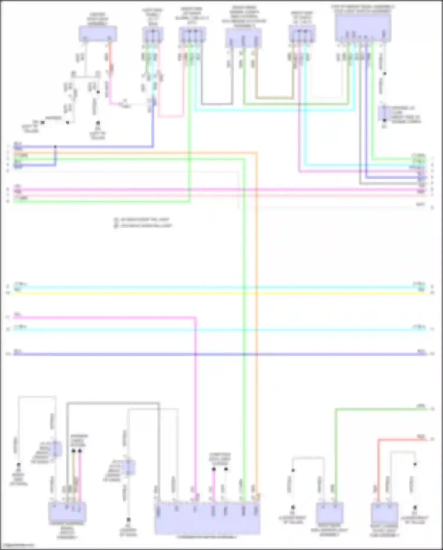 Prius Toyota V (2023-2024): Exterior lamps circuit (3 of 4)