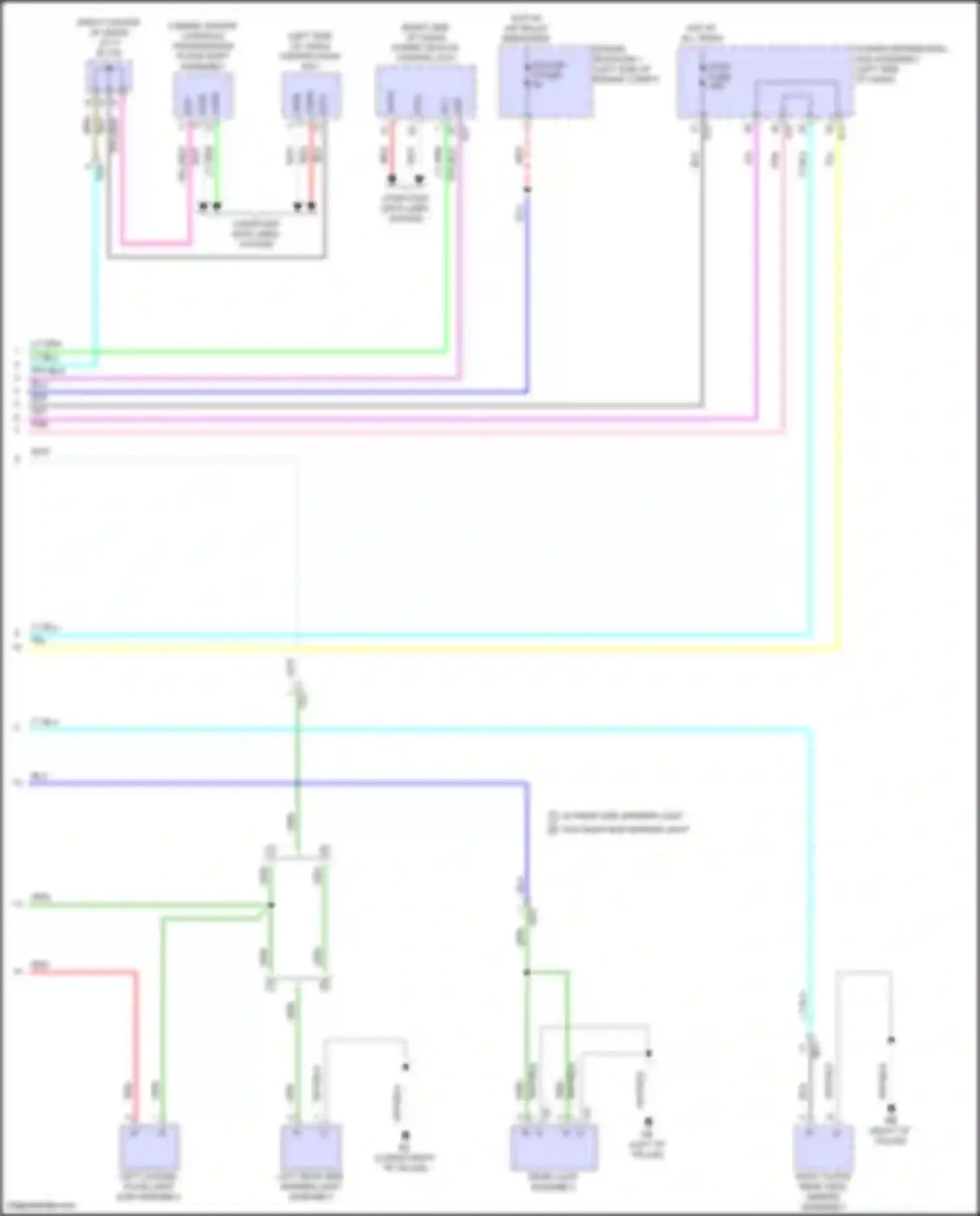 Prius Toyota V (2023-2024): Exterior lamps circuit (4 of 4)