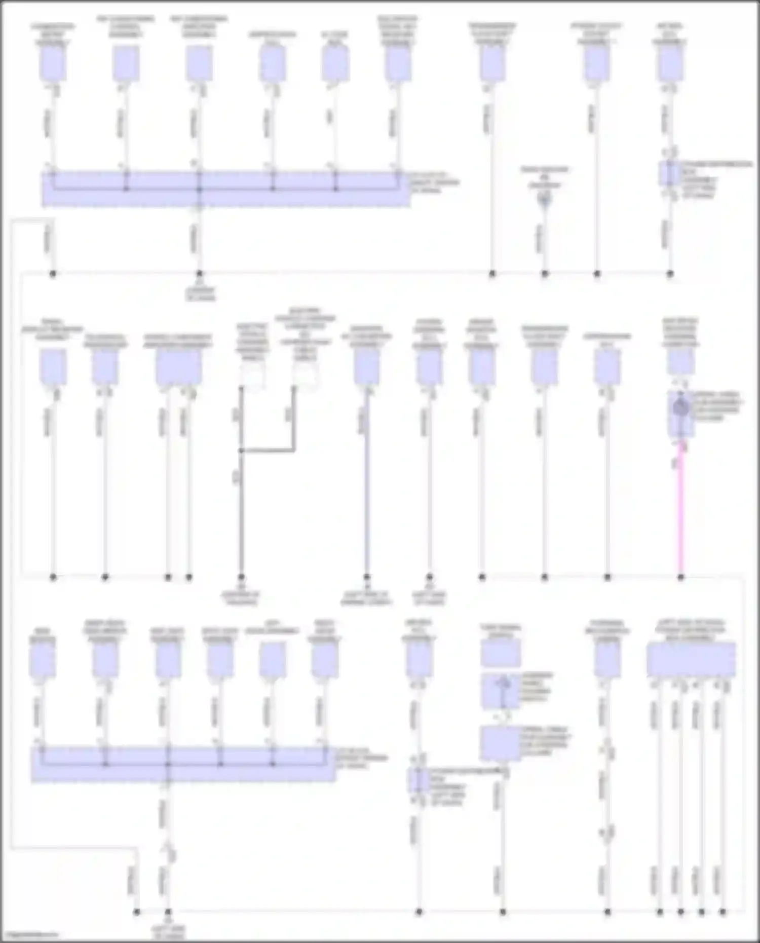 Prius Toyota V (2023-2024): Ground distribution circuit (4 of 6)