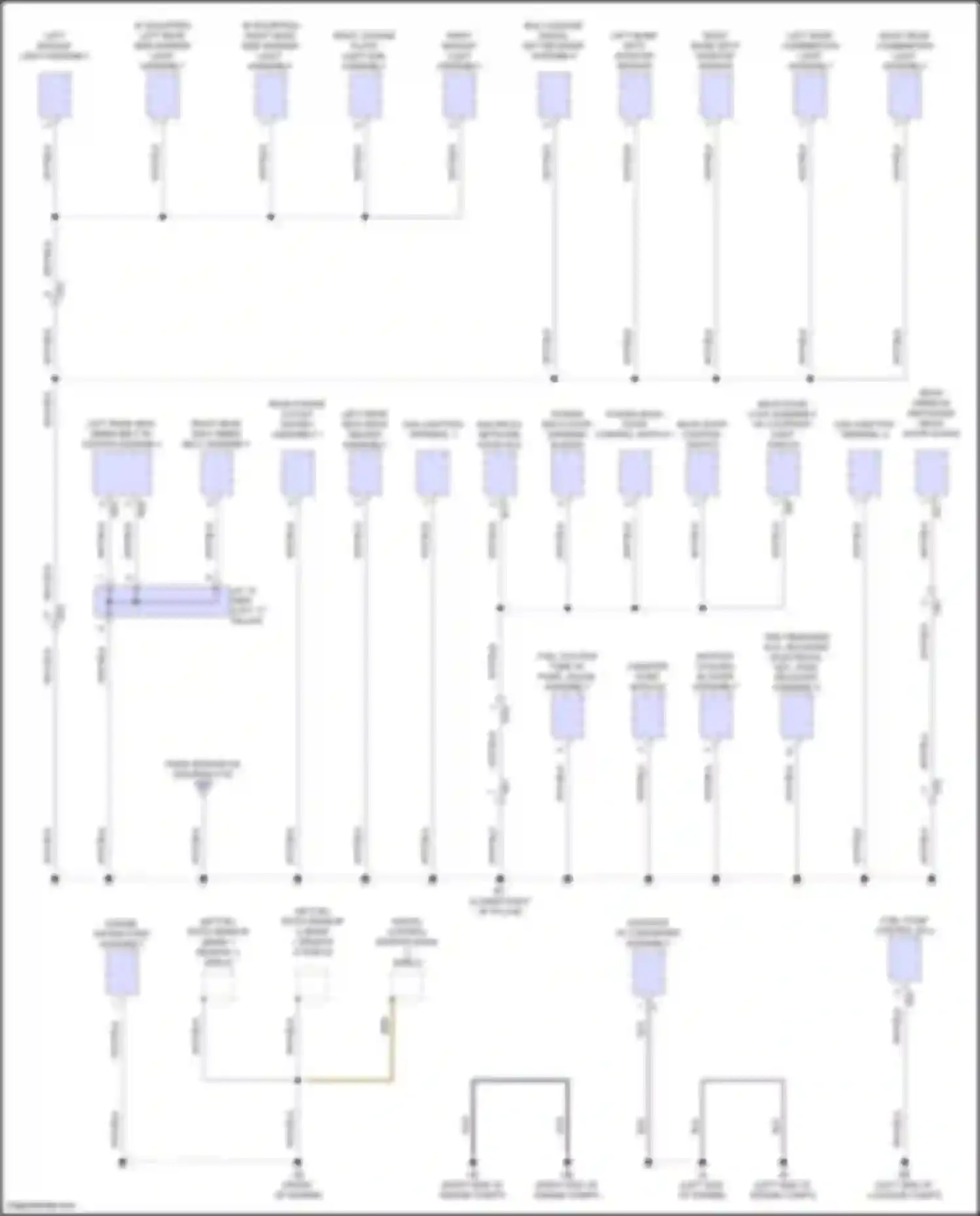 Prius Toyota V (2023-2024): Ground distribution circuit (6 of 6)