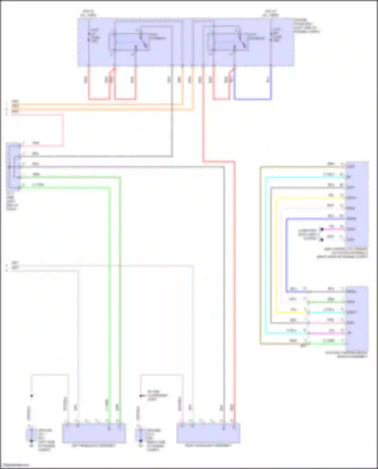Prius Toyota V (2023-2024): Headlights circuit (2 of 2)