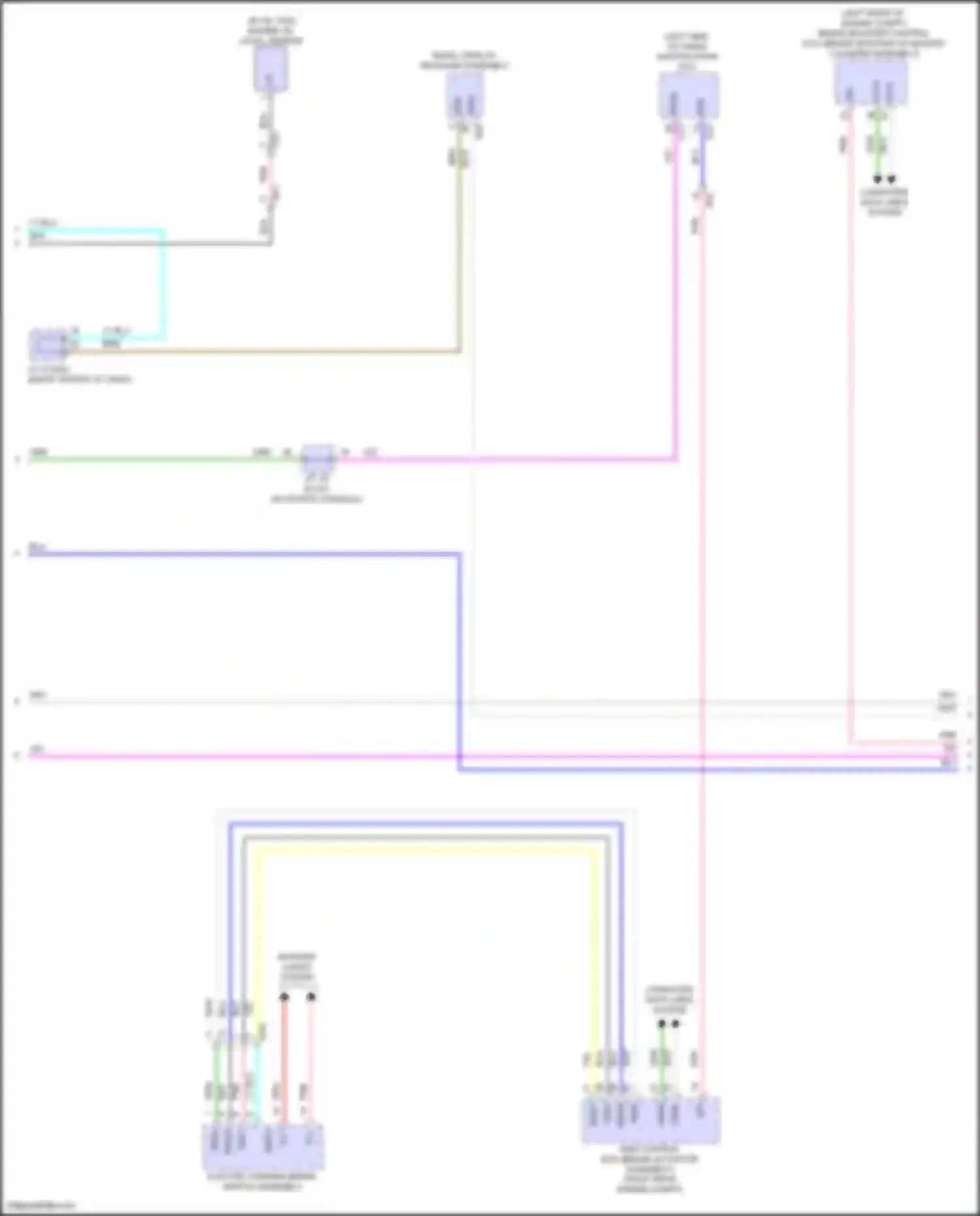 Prius Toyota V (2023-2024): Instrument cluster circuit (2 of 3)