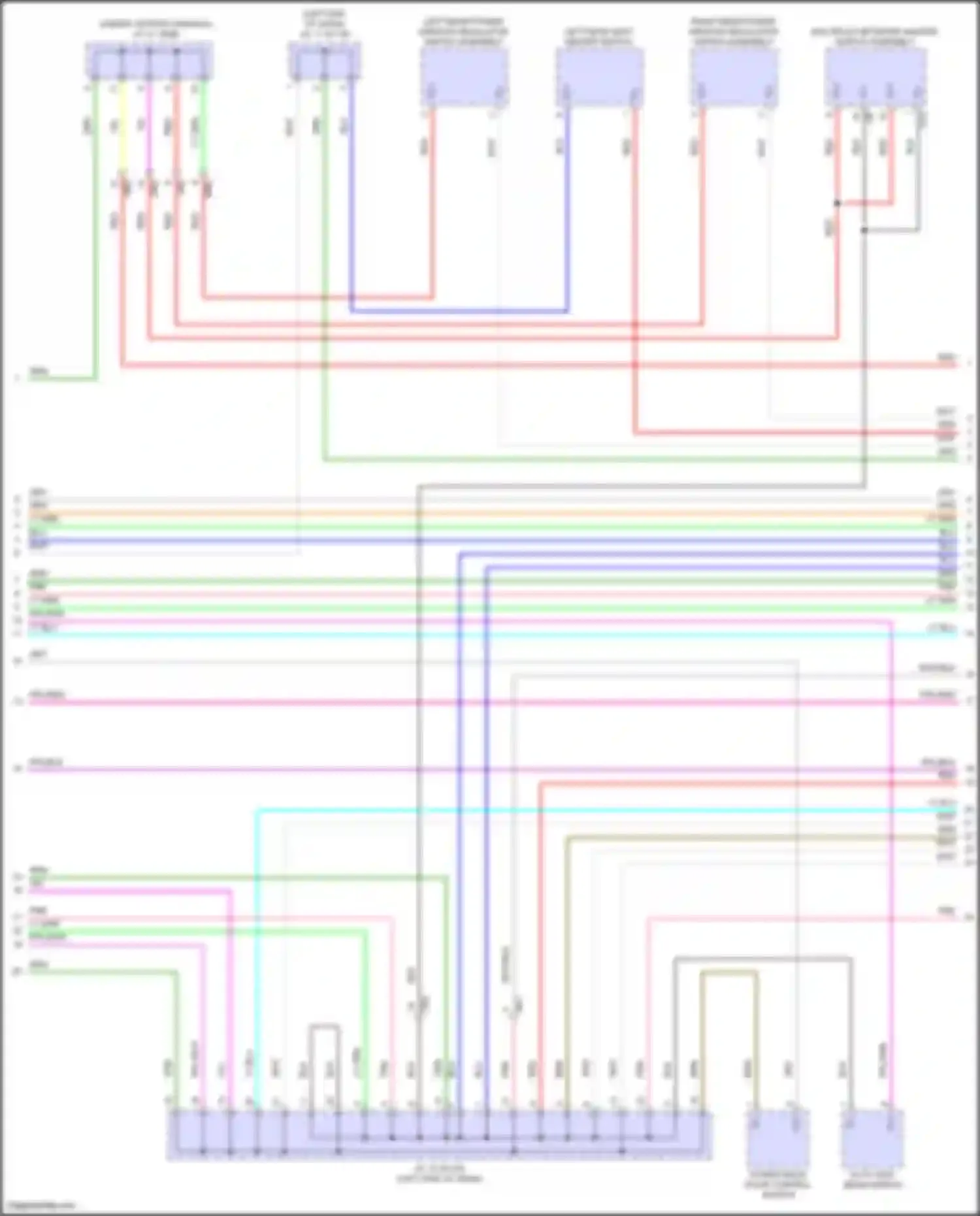 Prius Toyota V (2023-2024): Instrument illumination circuit (2 of 4)