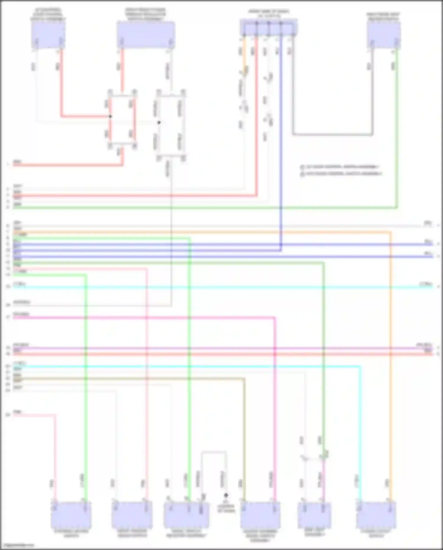 Prius Toyota V (2023-2024): Instrument illumination circuit (3 of 4)