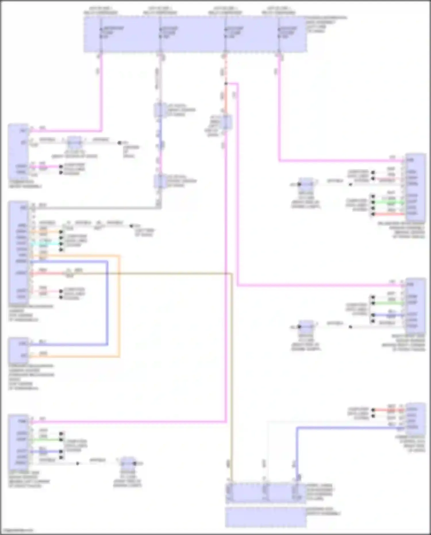 Prius Toyota V (2023-2024): Lane departure warning circuit