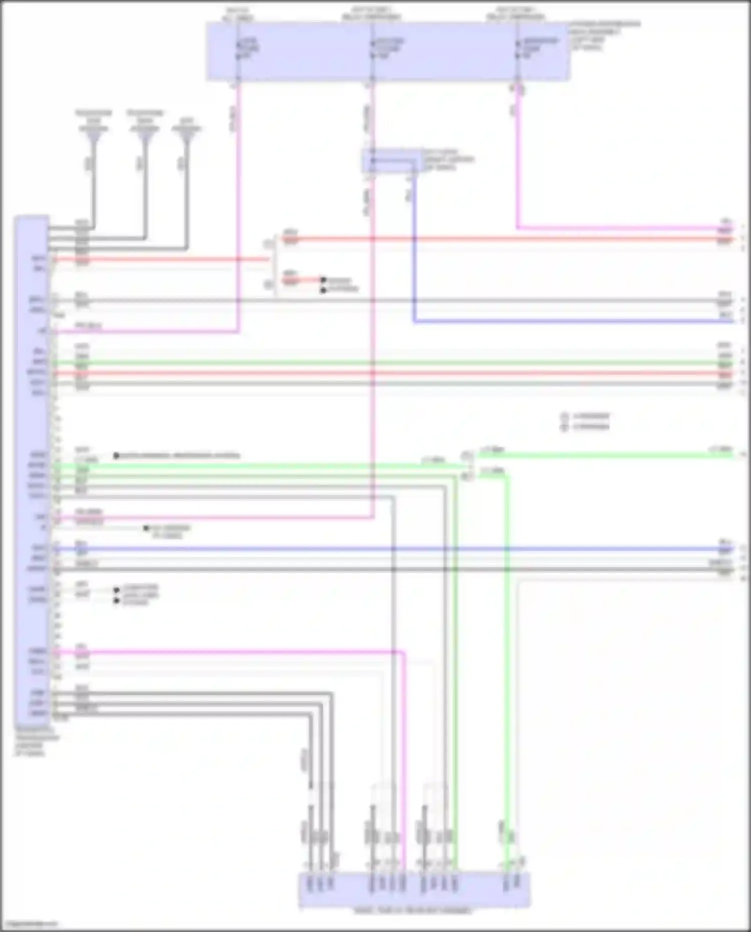 Prius Toyota V (2023-2024): Telematics circuit (1 of 2)