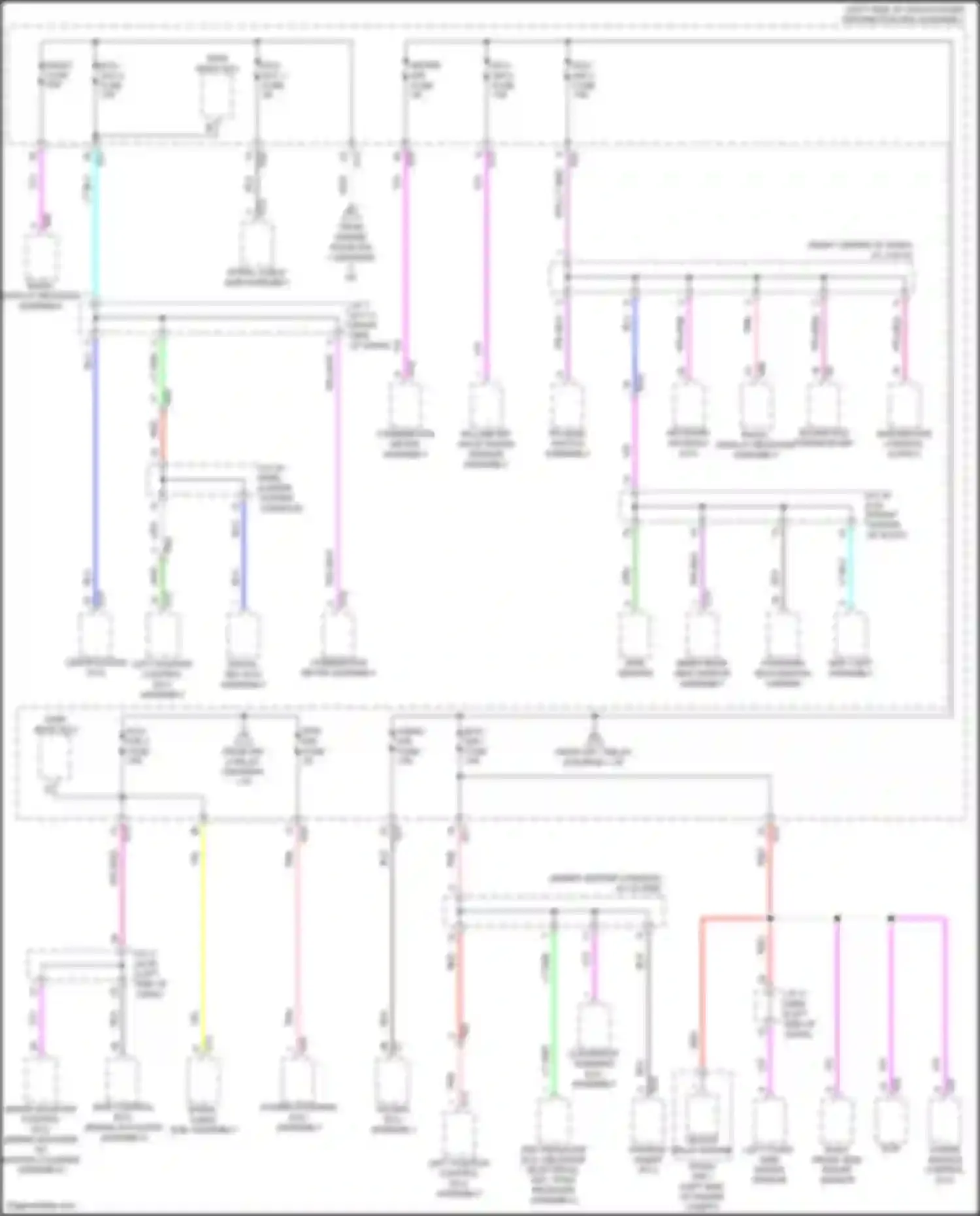 Prius Toyota V (2023-2024): Power distribution circuit (2 of 6)