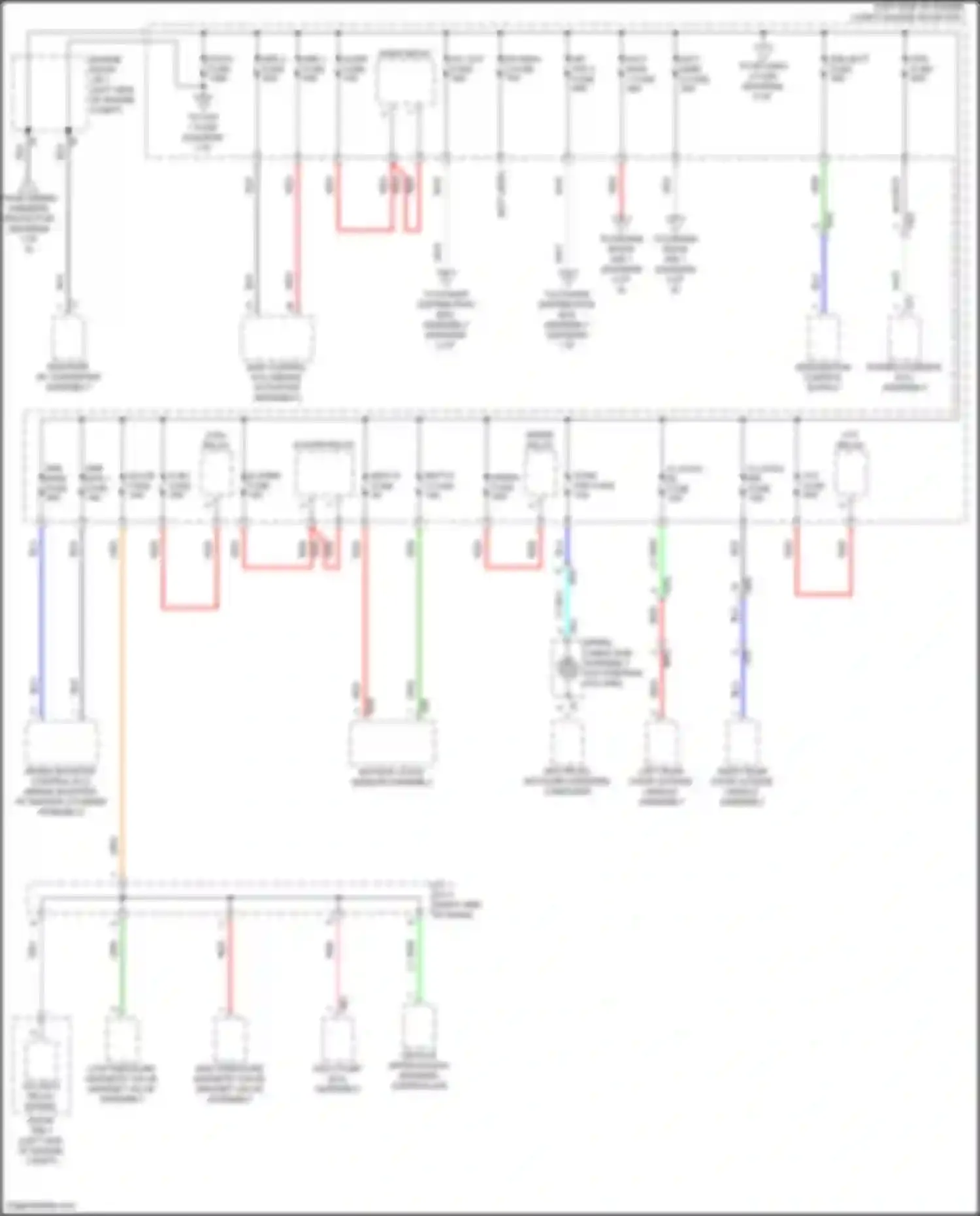 Prius Toyota V (2023-2024): Power distribution circuit (4 of 6)
