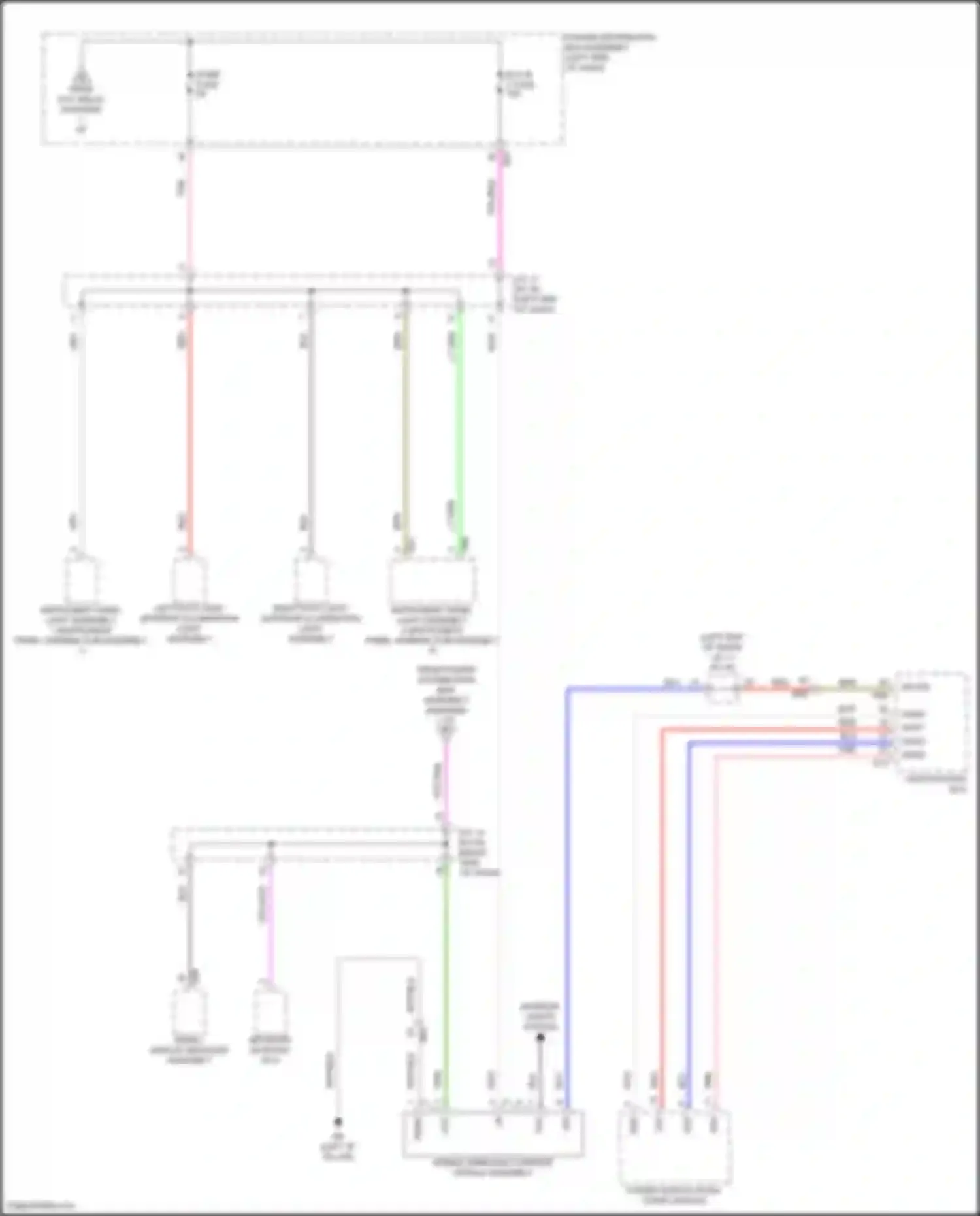 Prius Toyota V (2023-2024): Power distribution circuit (5 of 6)