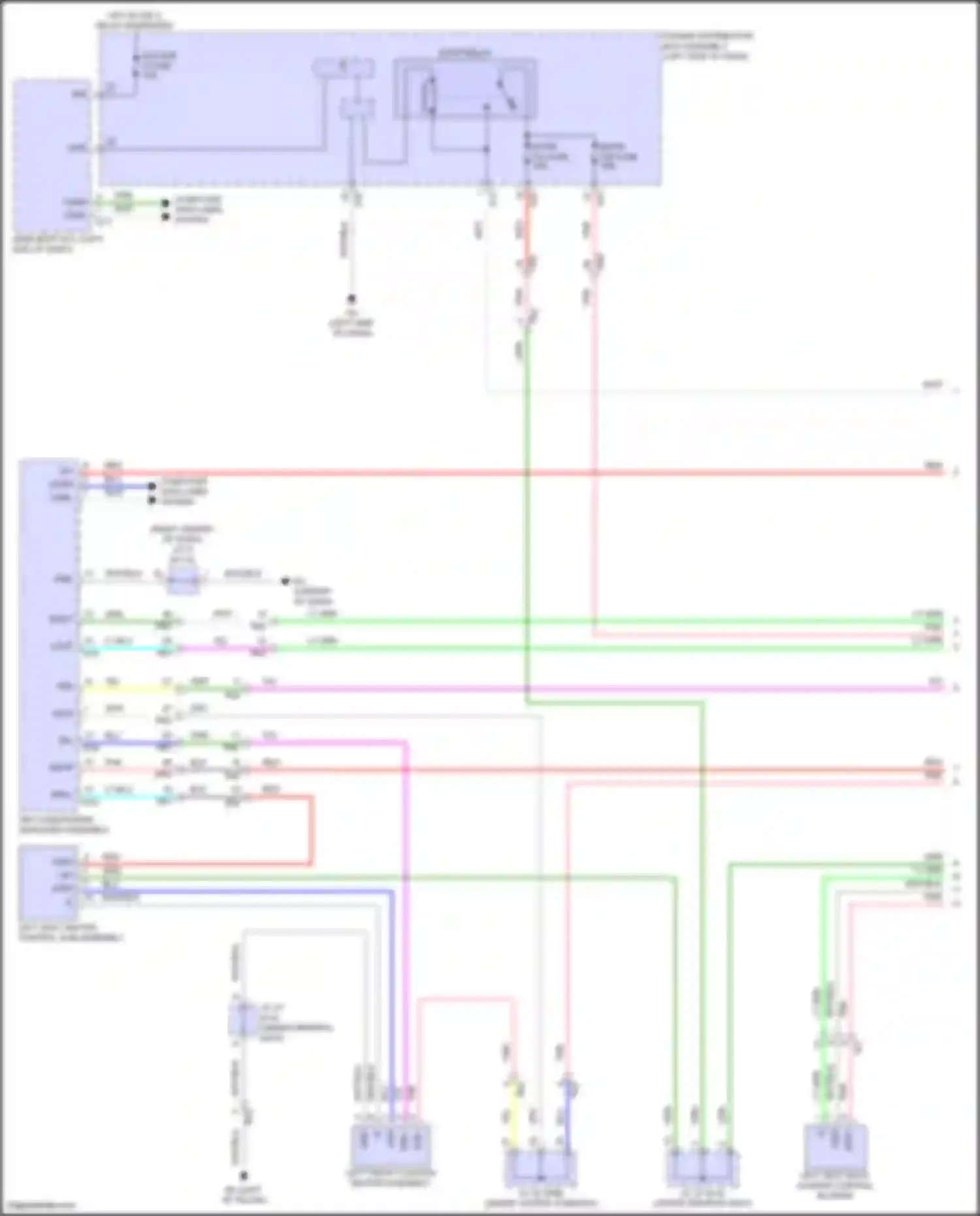 Prius Toyota V (2023-2024): Climate control seats circuit (1 of 2)