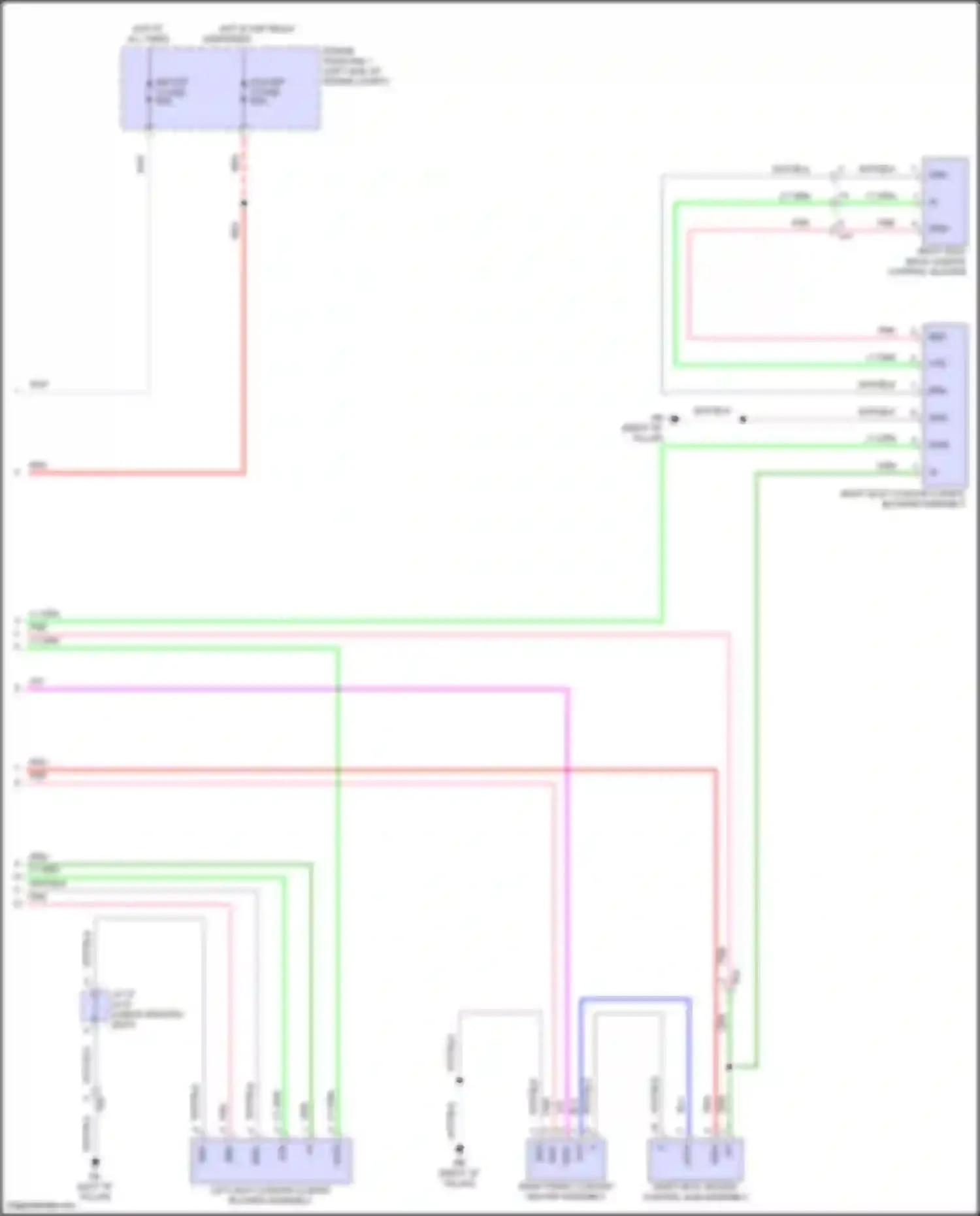 Prius Toyota V (2023-2024): Climate control seats circuit (2 of 2)