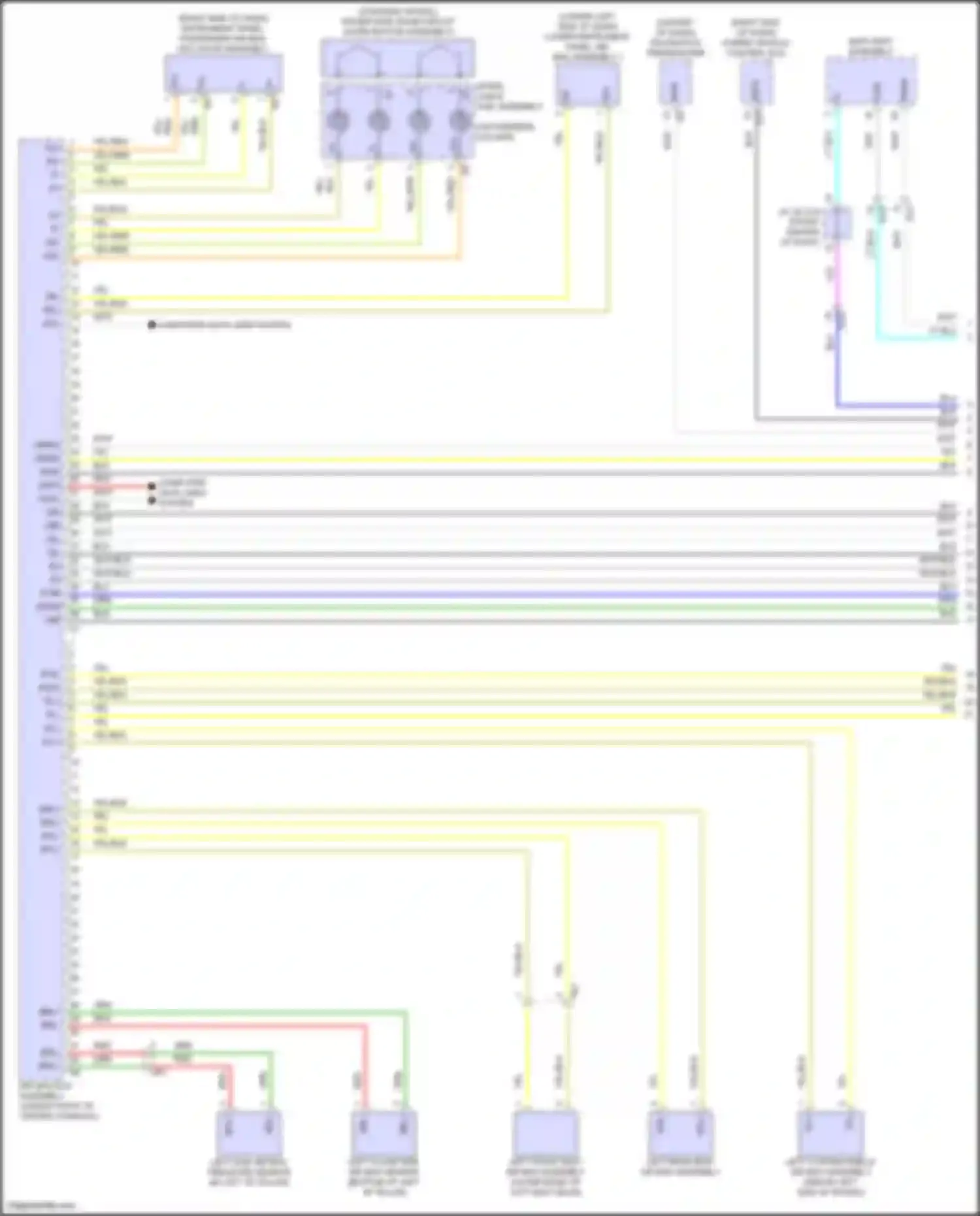 Prius Toyota V (2023-2024): Supplemental restraints circuit (1 of 3)