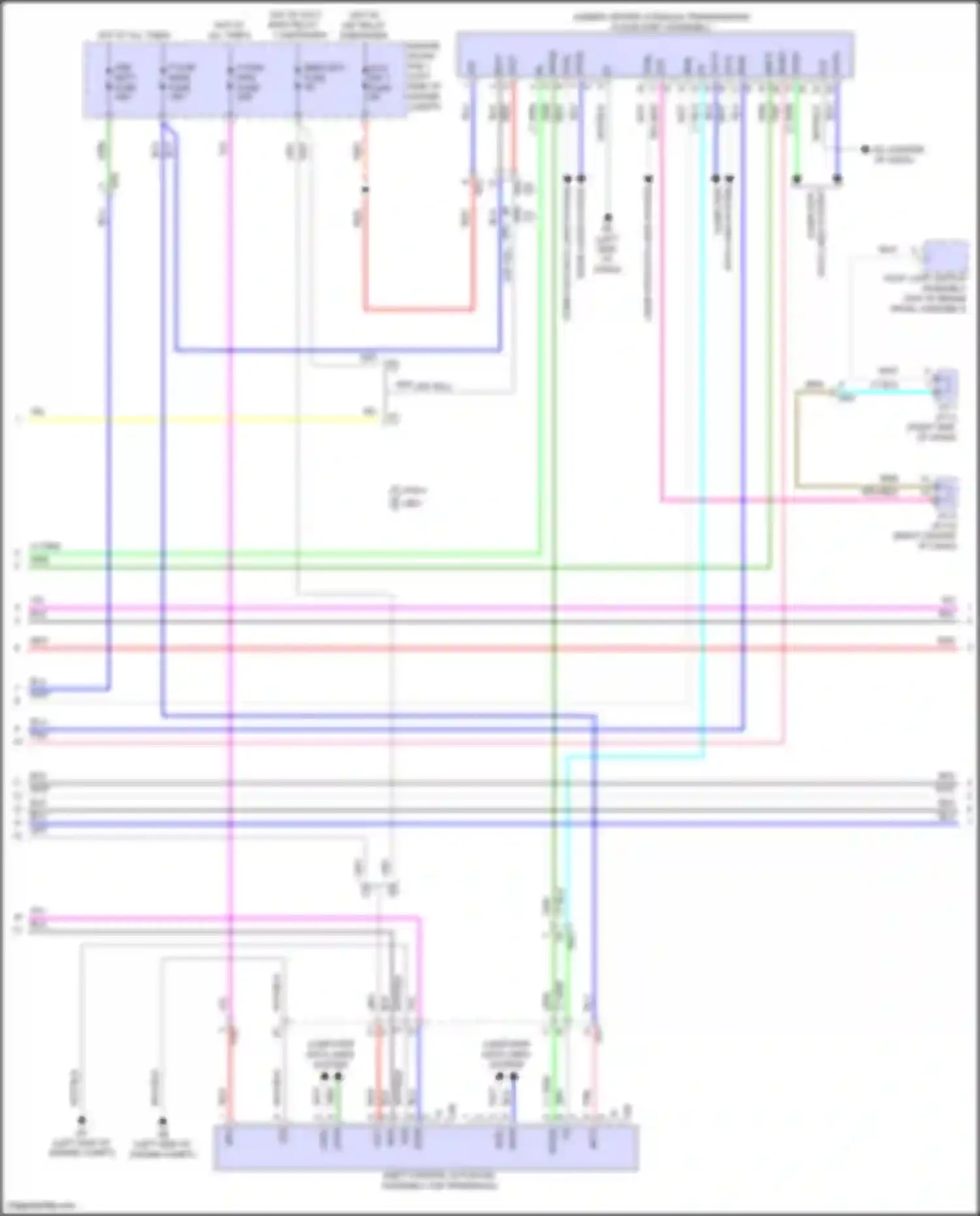 Prius Toyota V (2023-2024): Transmission circuit (2 of 4)
