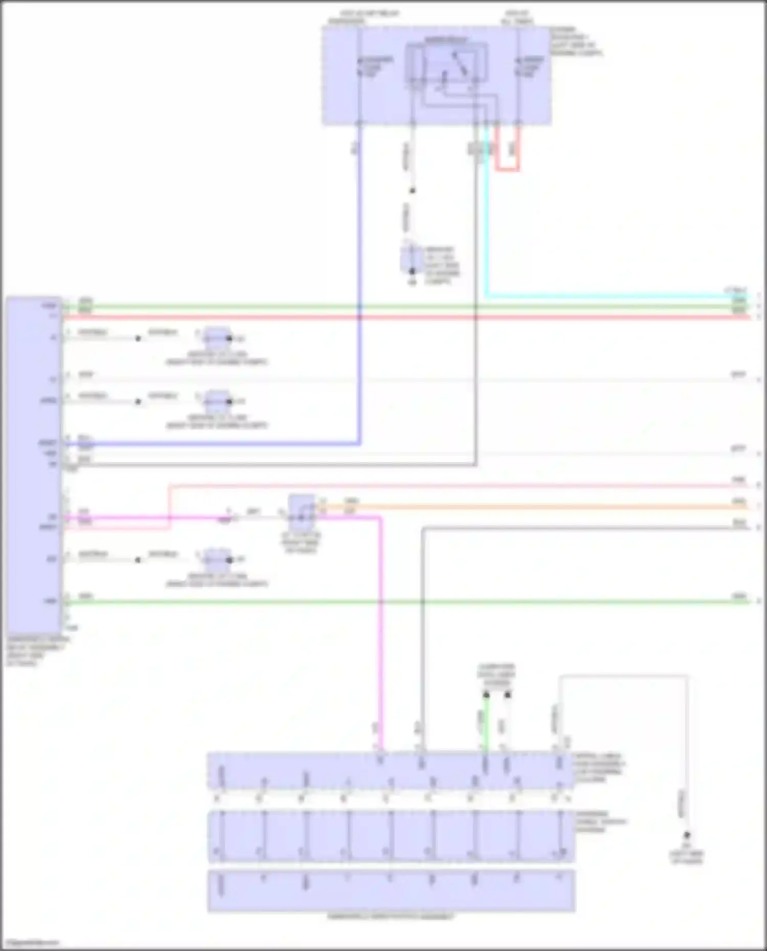 Prius Toyota V (2023-2024): Wiper/washer circuit (1 of 2)