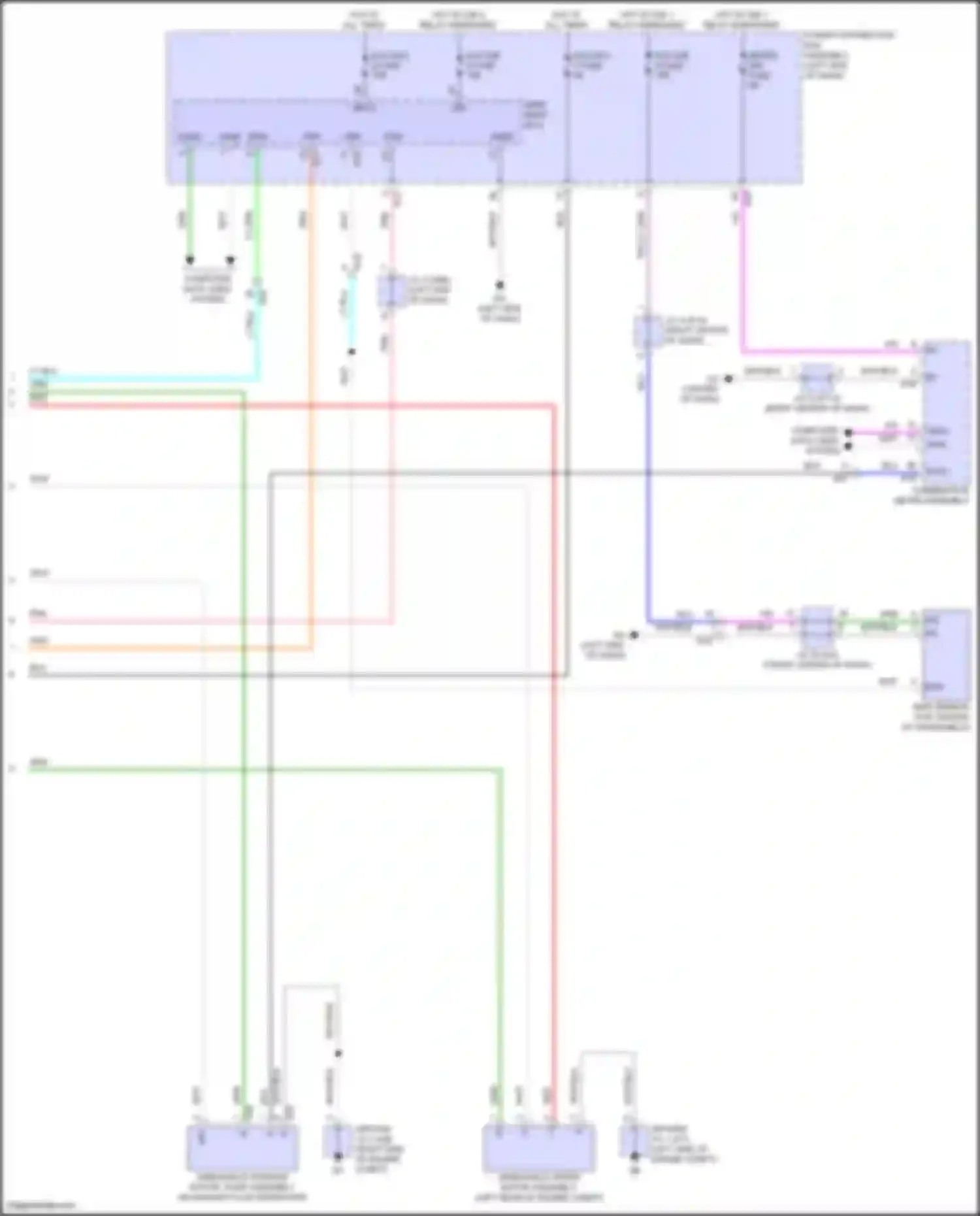 Prius Toyota V (2023-2024): Wiper/washer circuit (2 of 2)