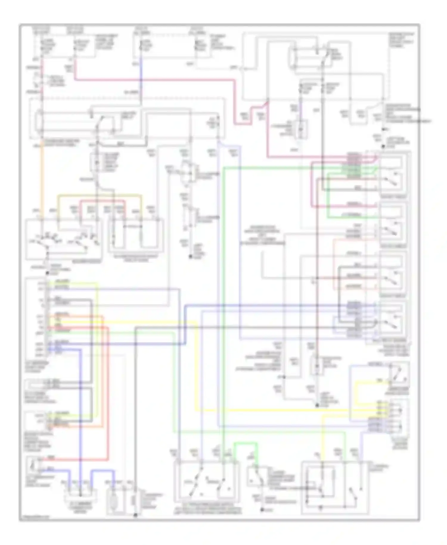 RAV4 Toyota I (1994-2000): A/c circuit