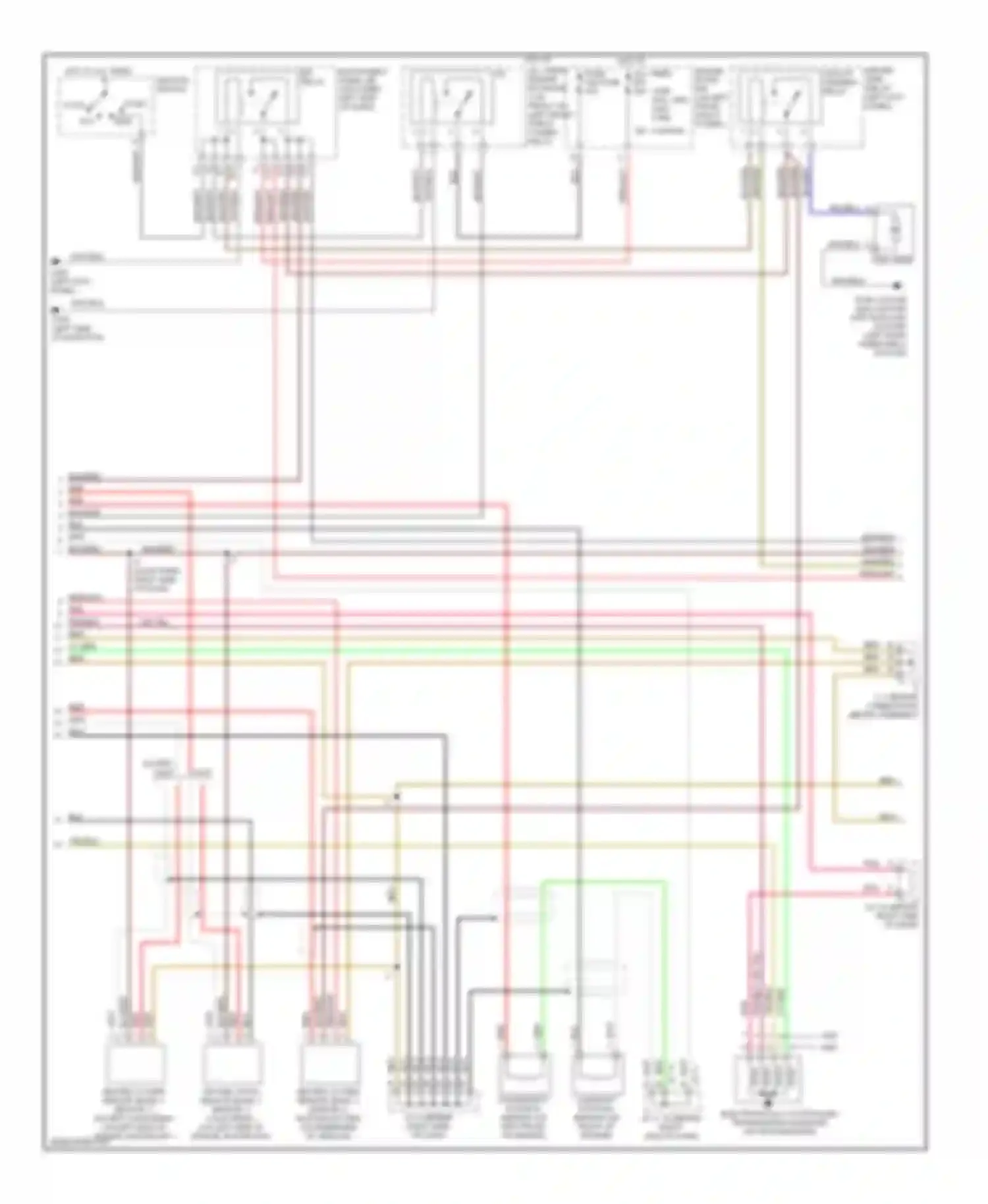RAV4 Toyota I (1994-2000): Wiring diagram engine performance 2.0ls (2 of 3)