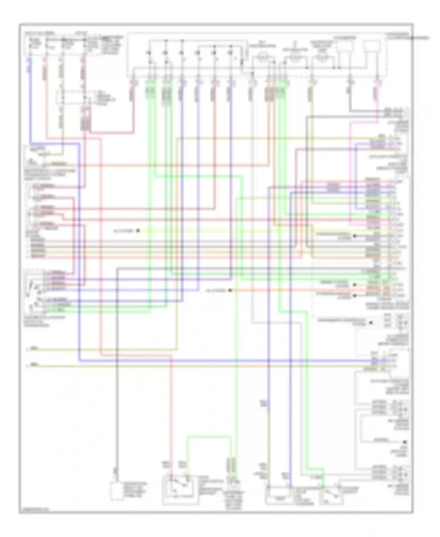 RAV4 Toyota I (1994-2000): Wiring diagram engine performance 2.0ls (3 of 3)