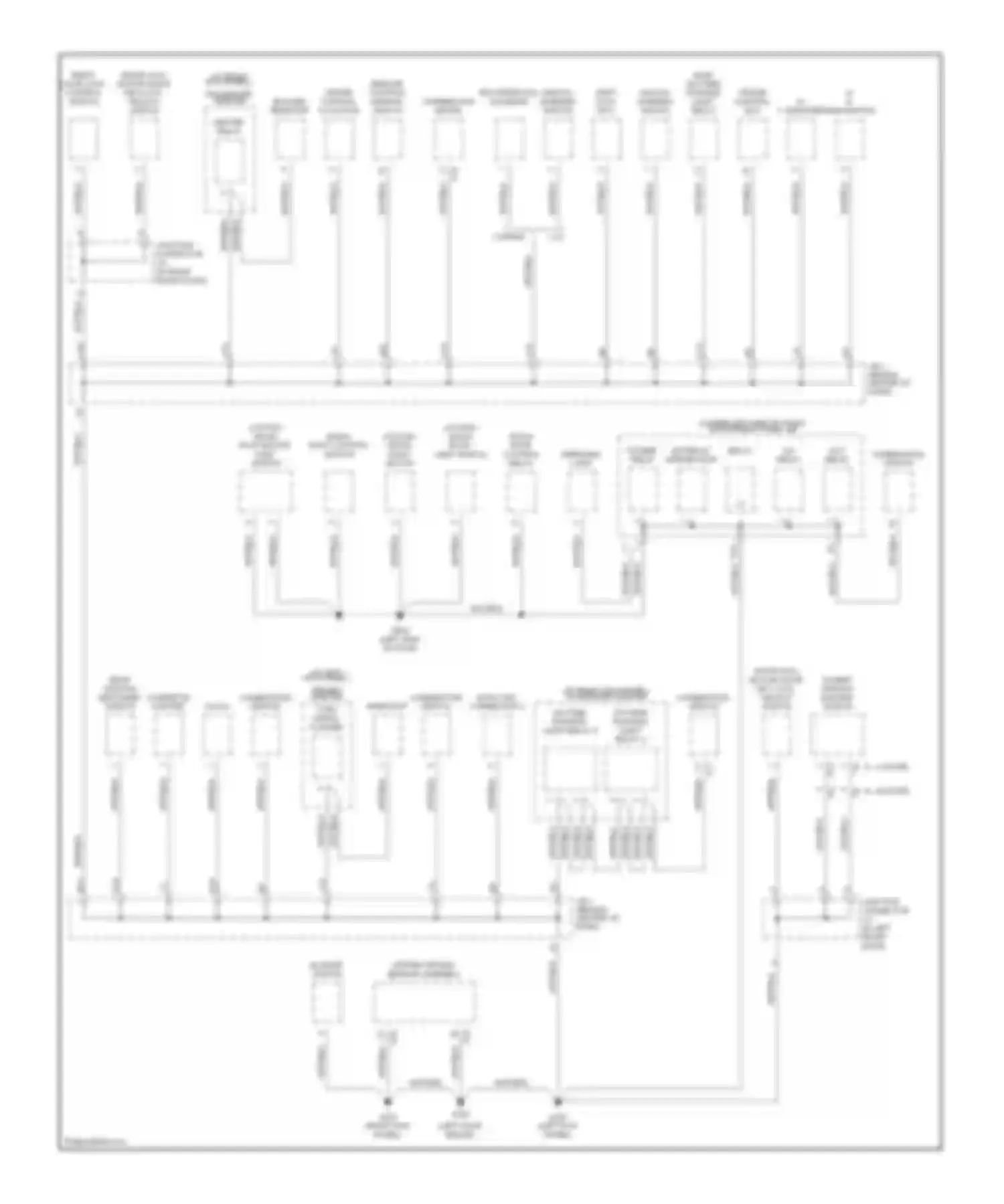 RAV4 Toyota I (1994-2000): Ground distribution circuit (2 of 2)