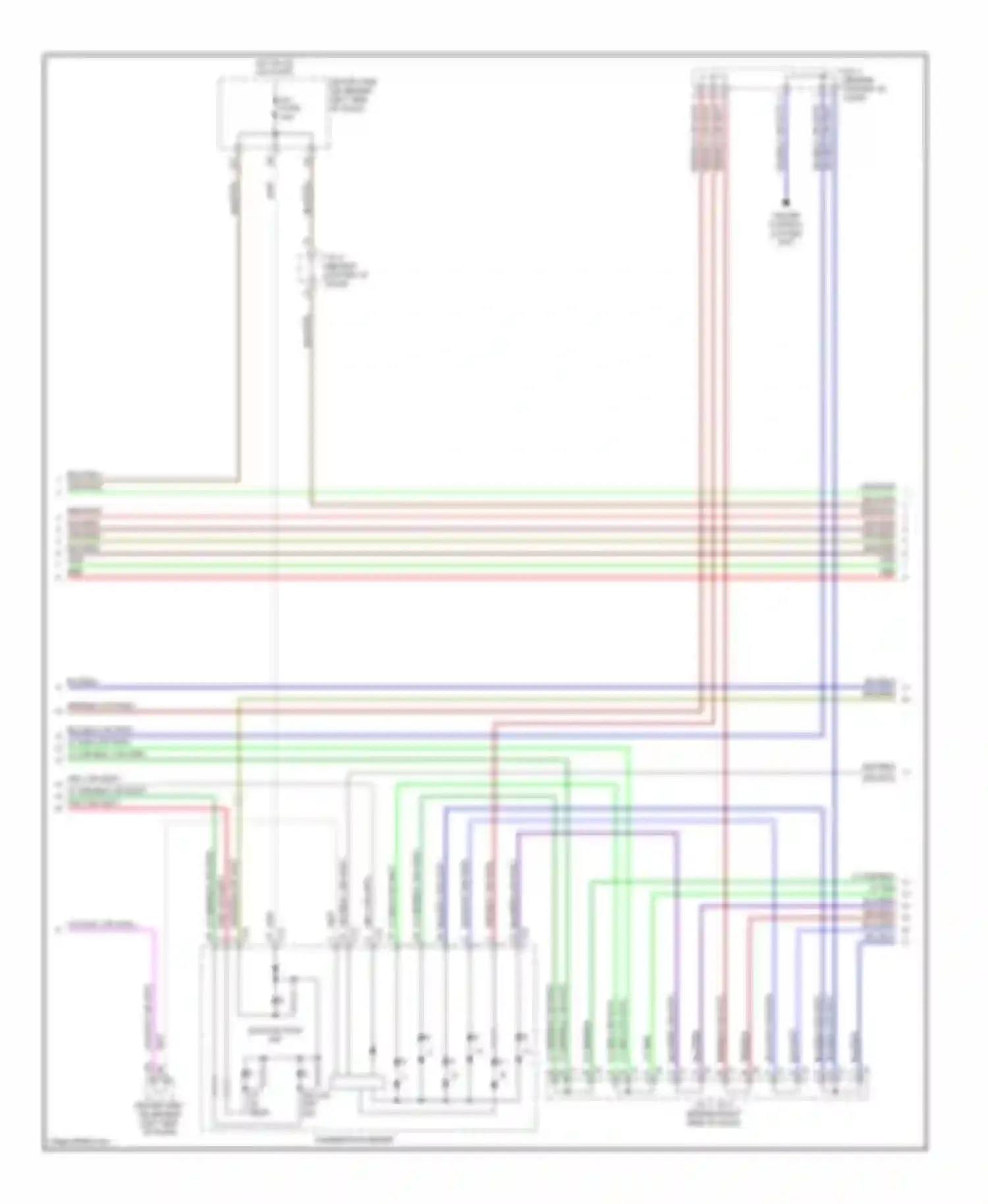RAV4 Toyota II facelift (2003-2006): Wiring diagram engine performance 2.4l (4 of 5)