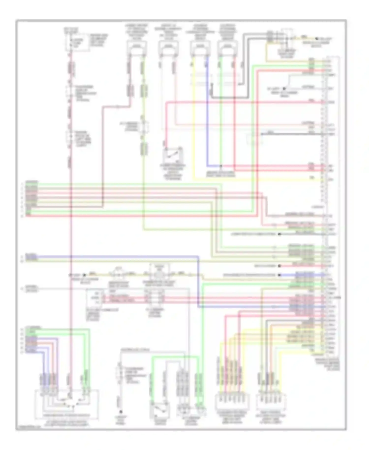 RAV4 Toyota II facelift (2003-2006): Wiring diagram engine performance 2.4l (5 of 5)